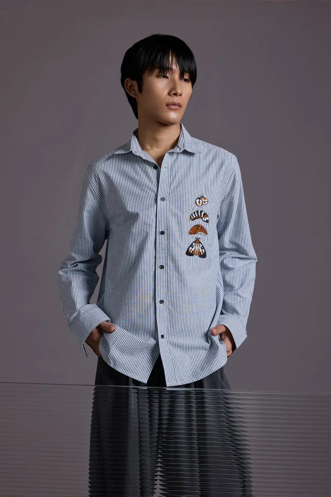 CYCLE OF LIFE OXFORD SHIRT
