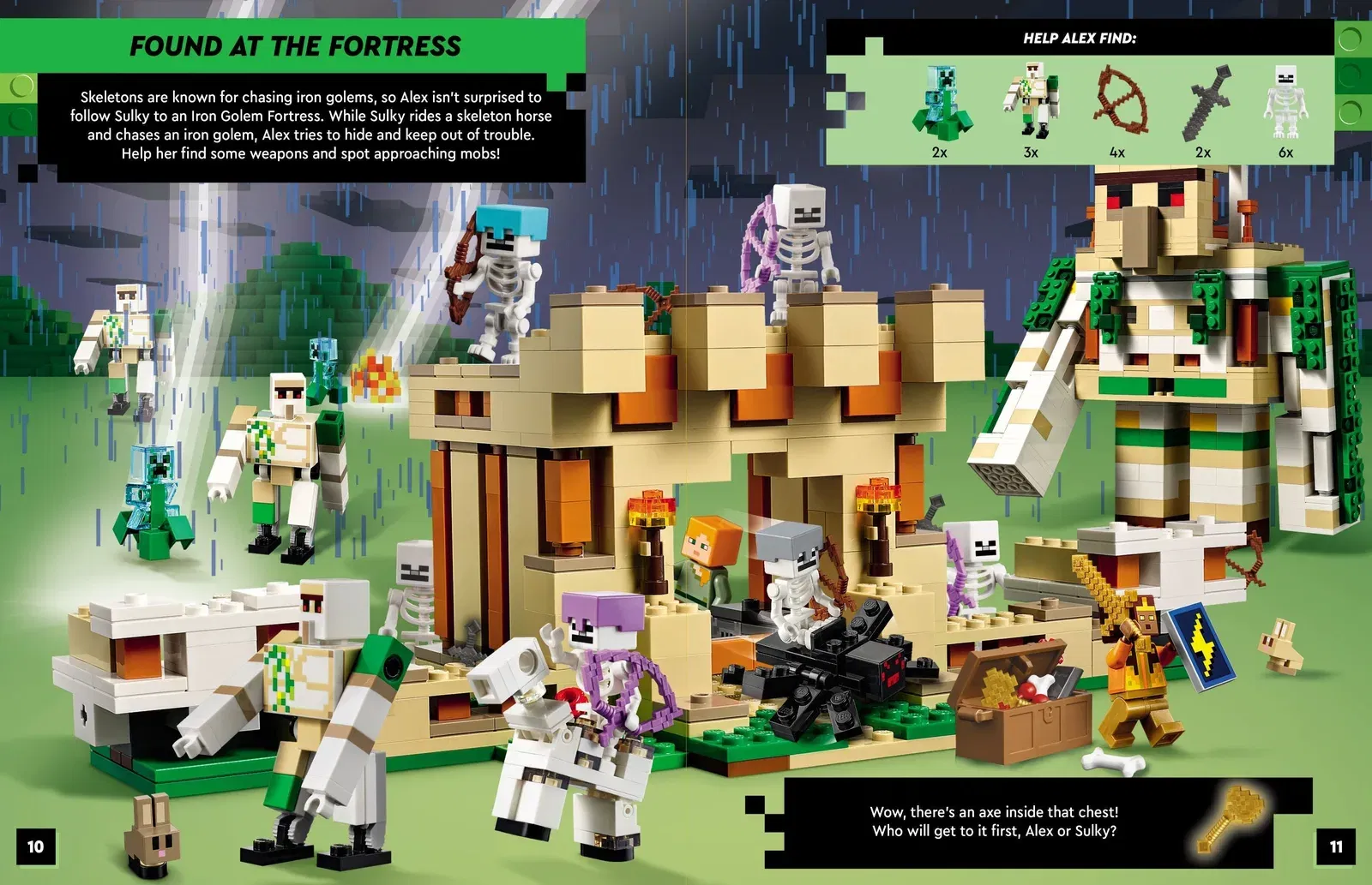 Lego SKELETON QUEST LEGO MINECRAFT