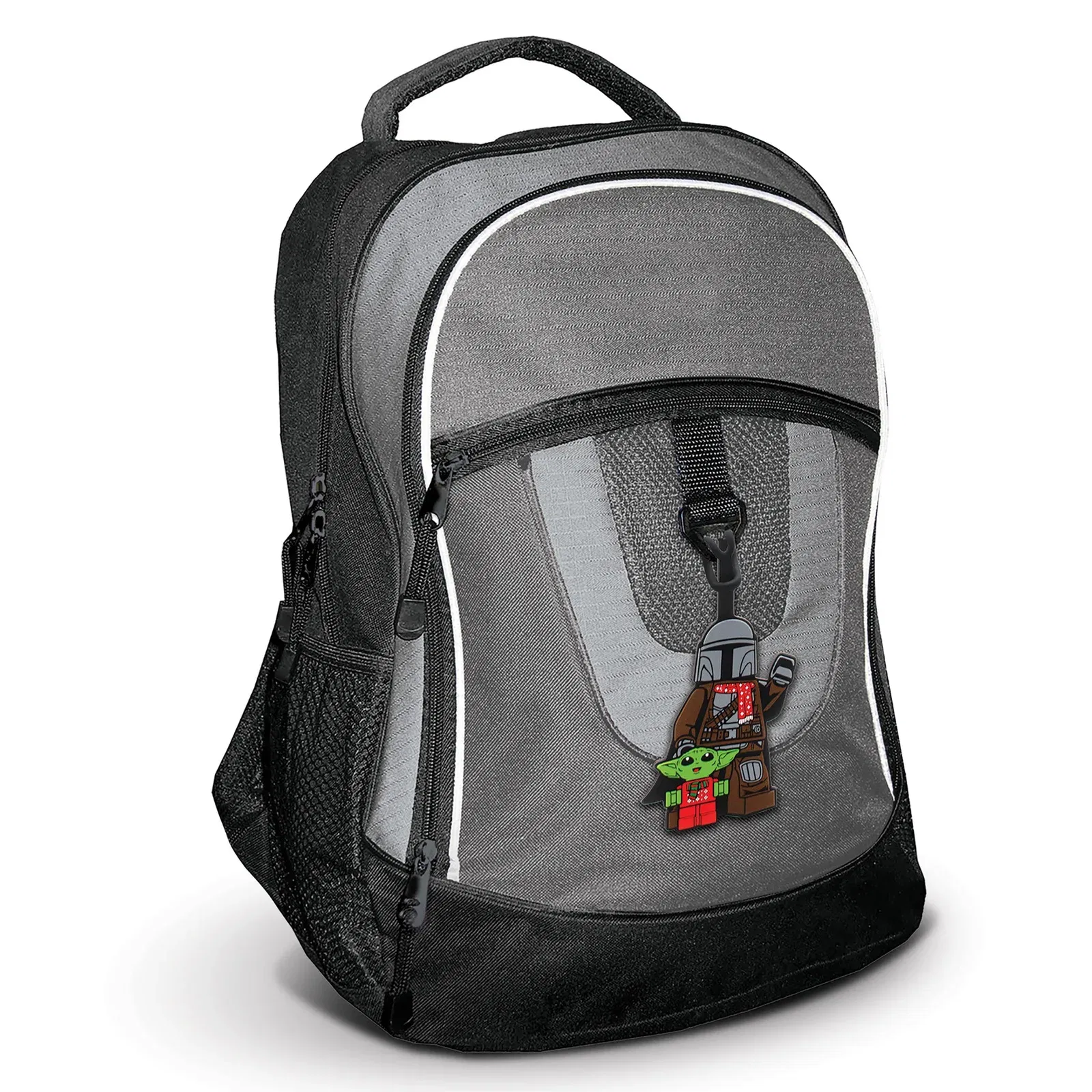 Lego The Mandalorian with Grogu Holiday Bag Tag