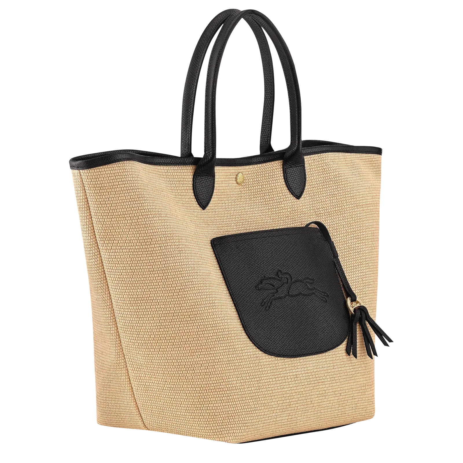 Longchamp Le Pliage Collection L Basket bag Black