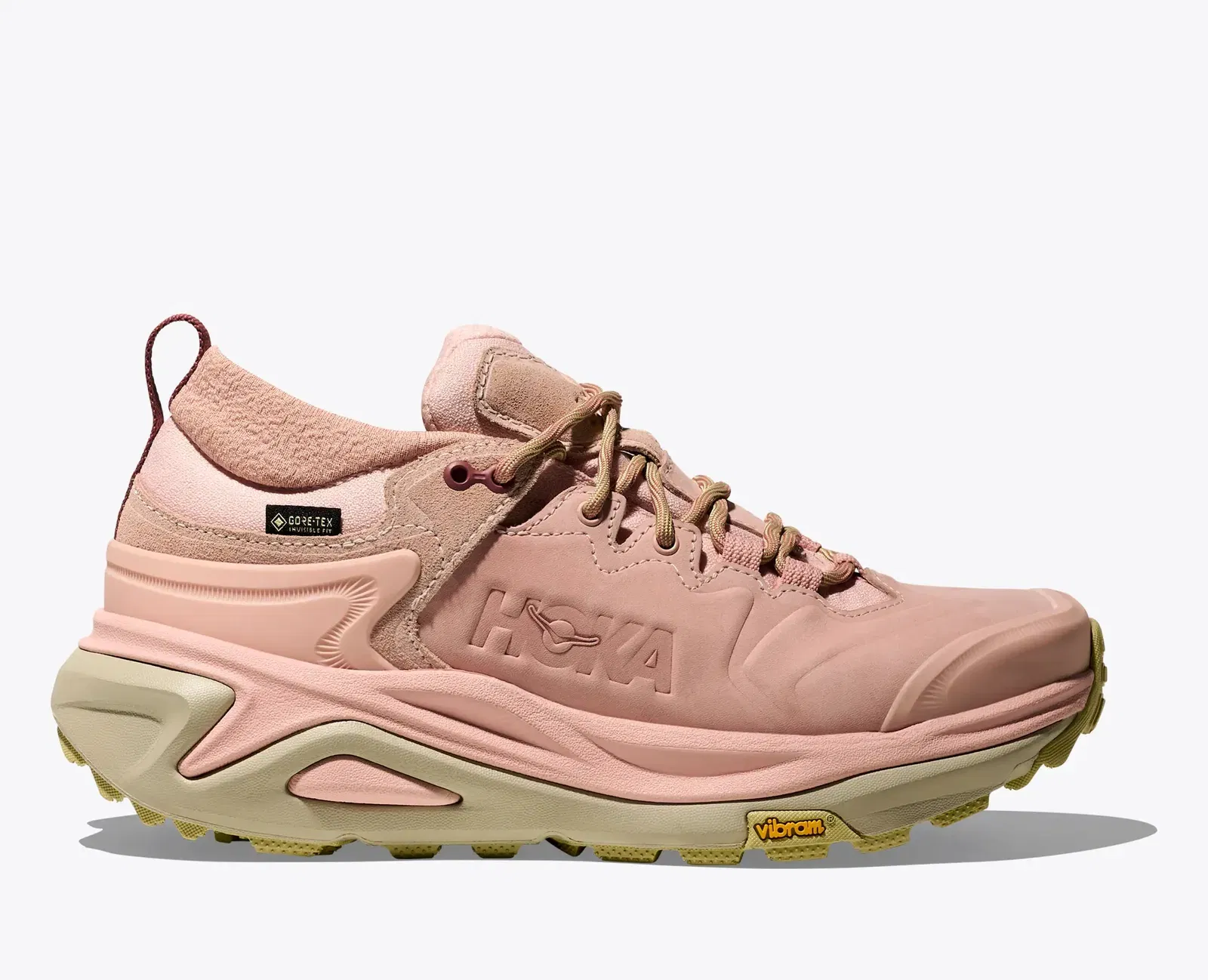 Hoka Women'S Kaha 3 Low Gtx Rose Latte Cardamom