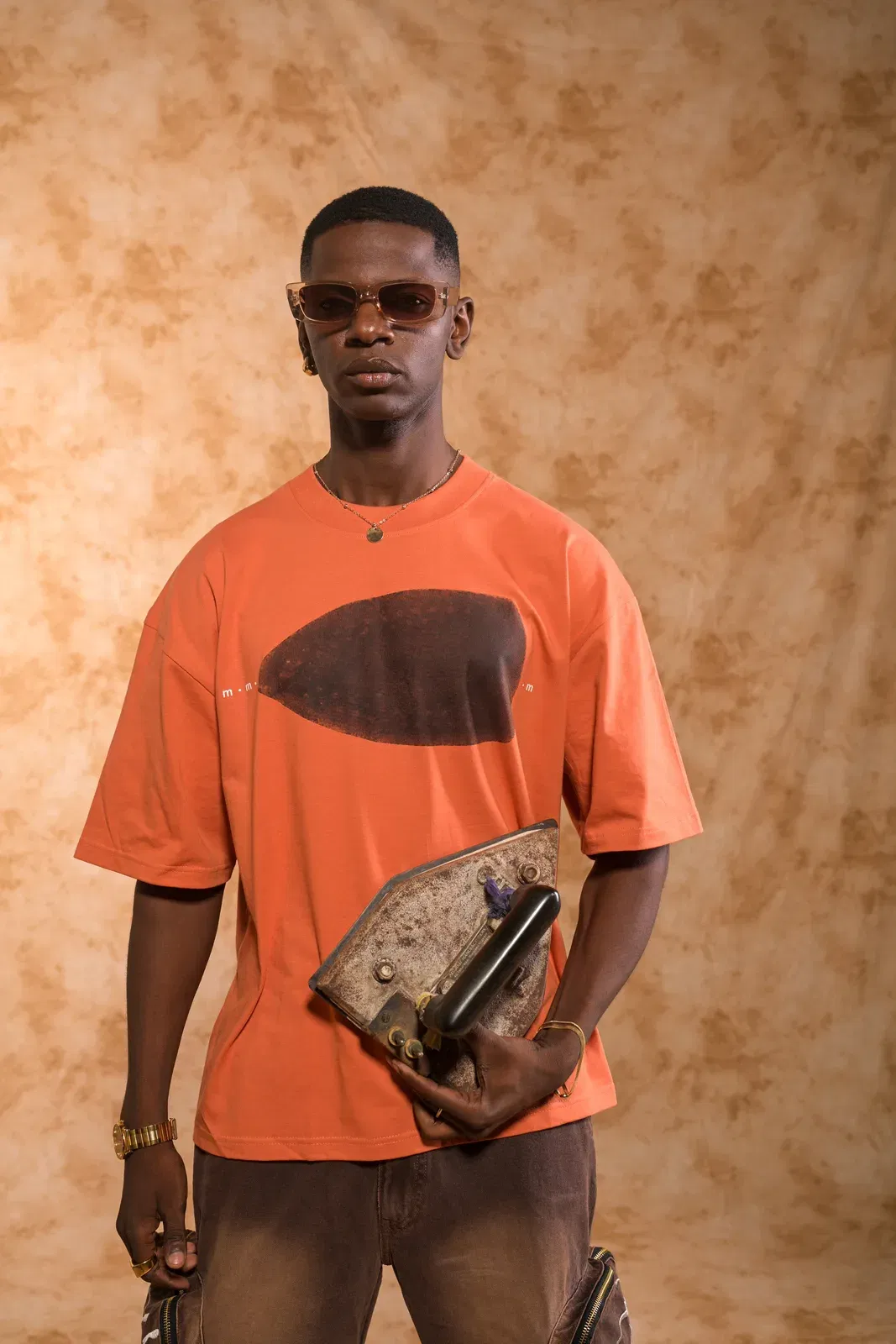 ISTREE T-Shirt - BURNT ORANGE