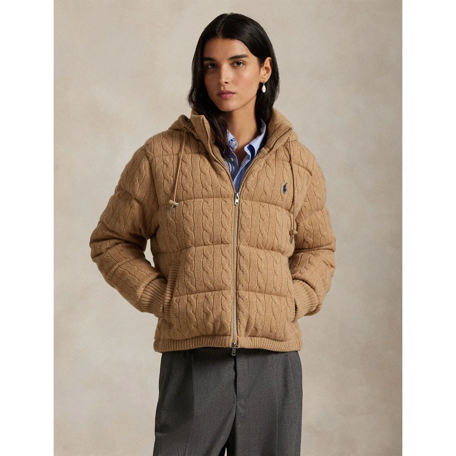 Insulated Short Puffer Jacket