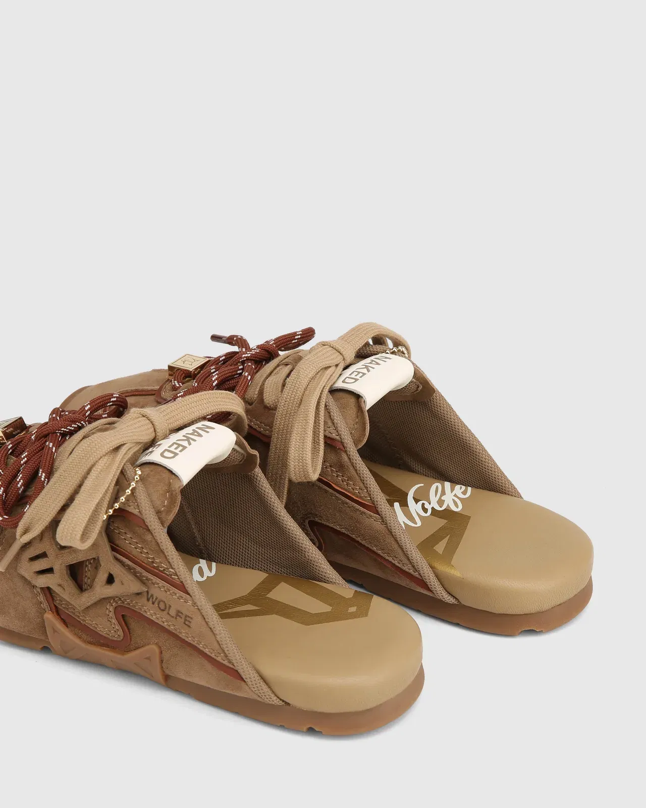 Admire Khaki Suede