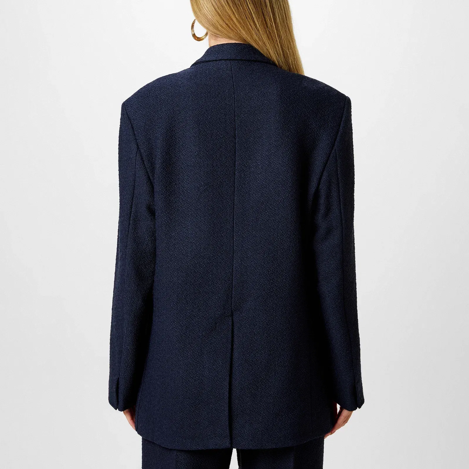Le Veste D'Homme Oversized Wool Long Sleeve Blazer