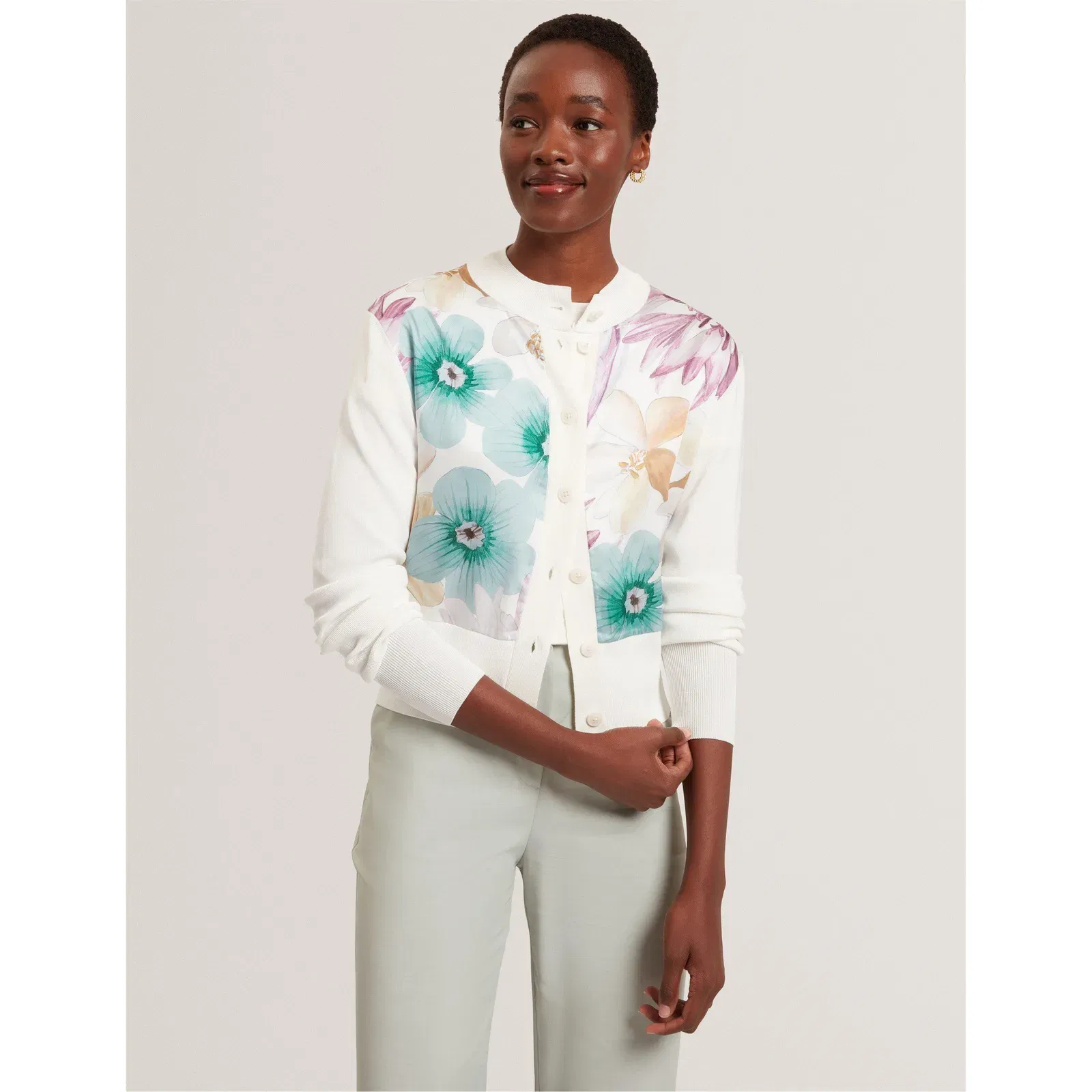 Woven Cardigan