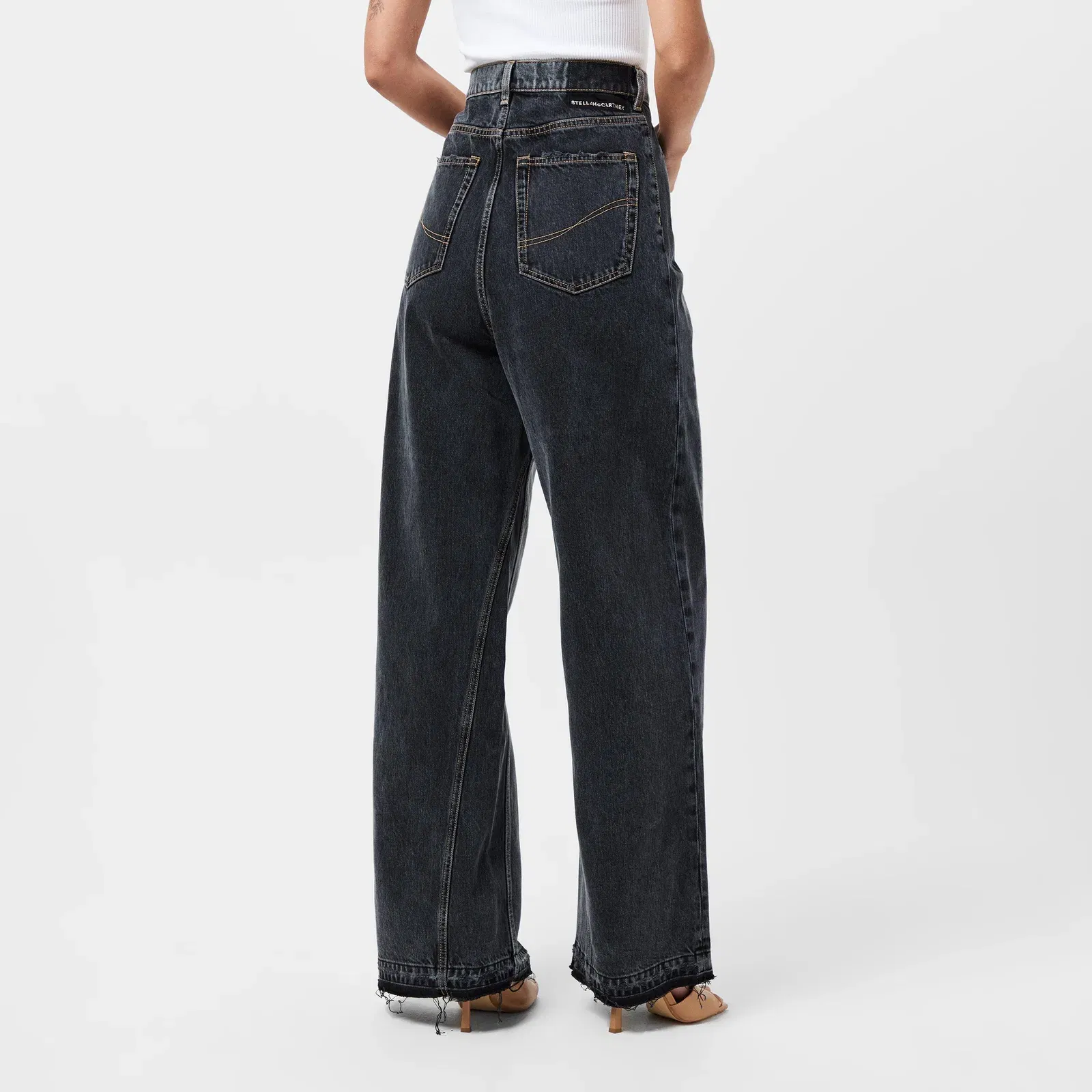 High Rise Wide Leg Jeans