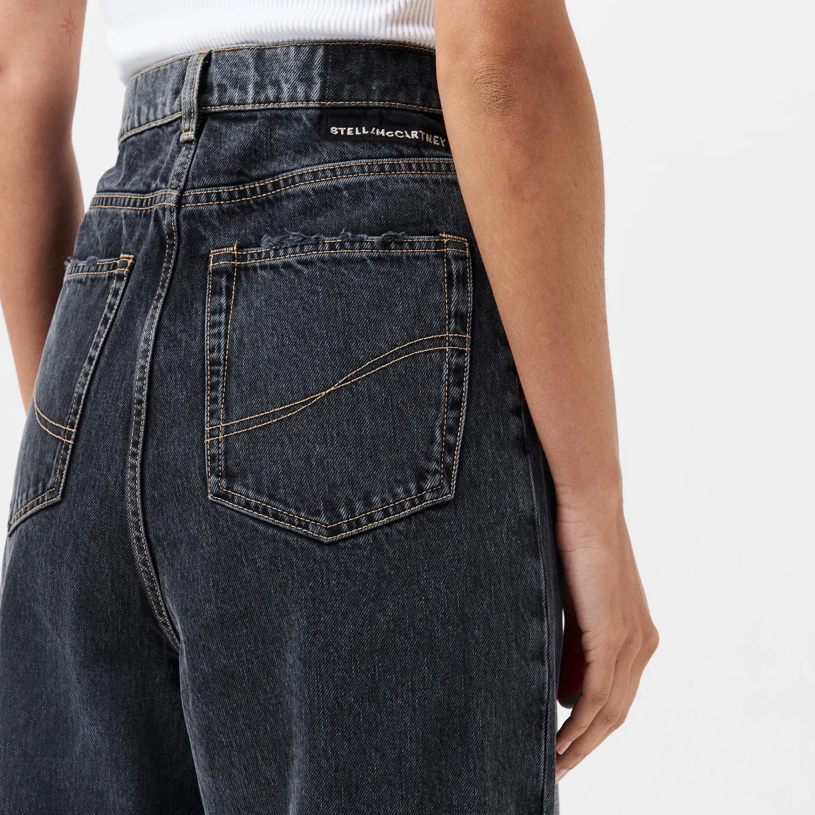 High Rise Wide Leg Jeans