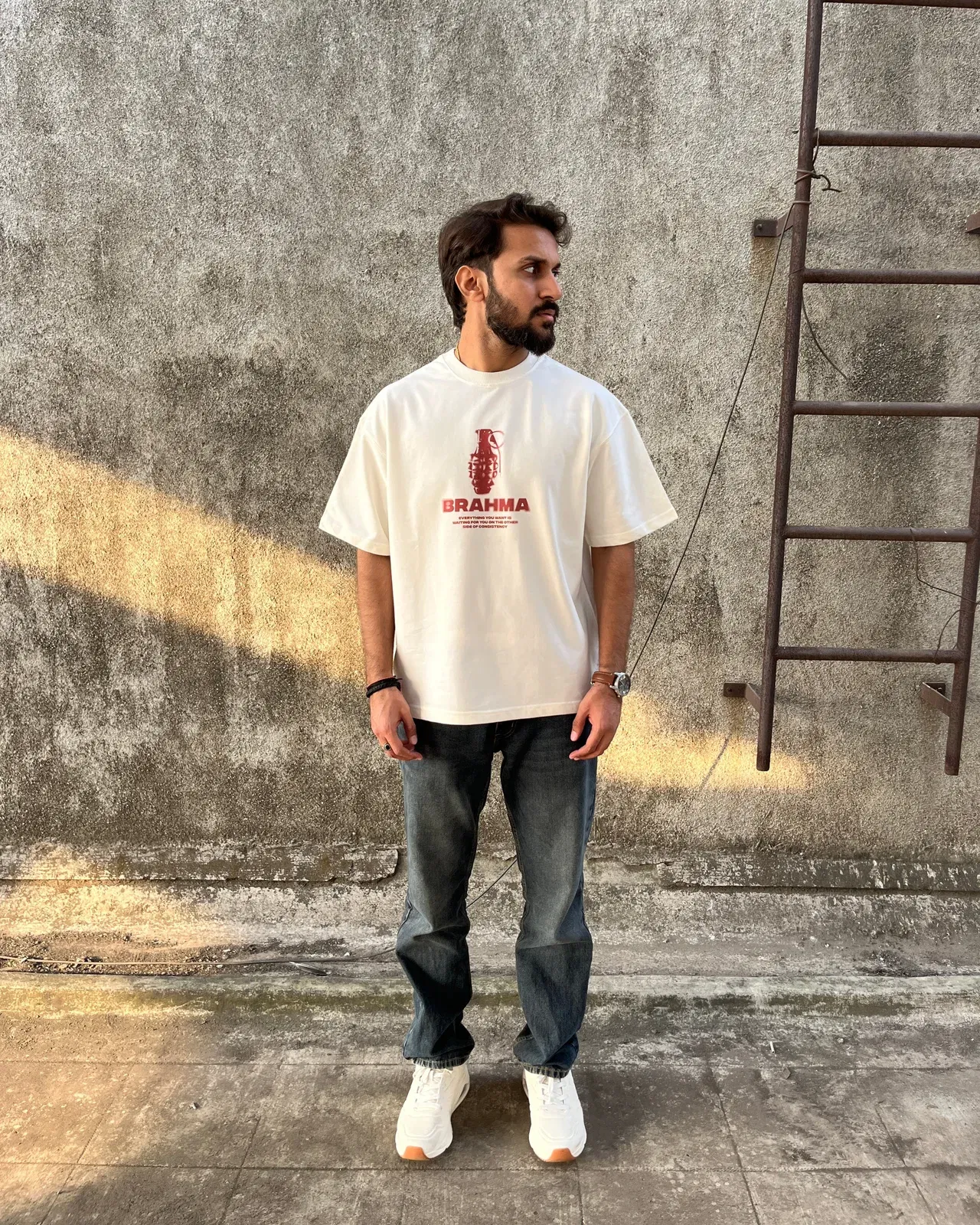 Consistency // Off-White Box Fit Oversized T-shirt