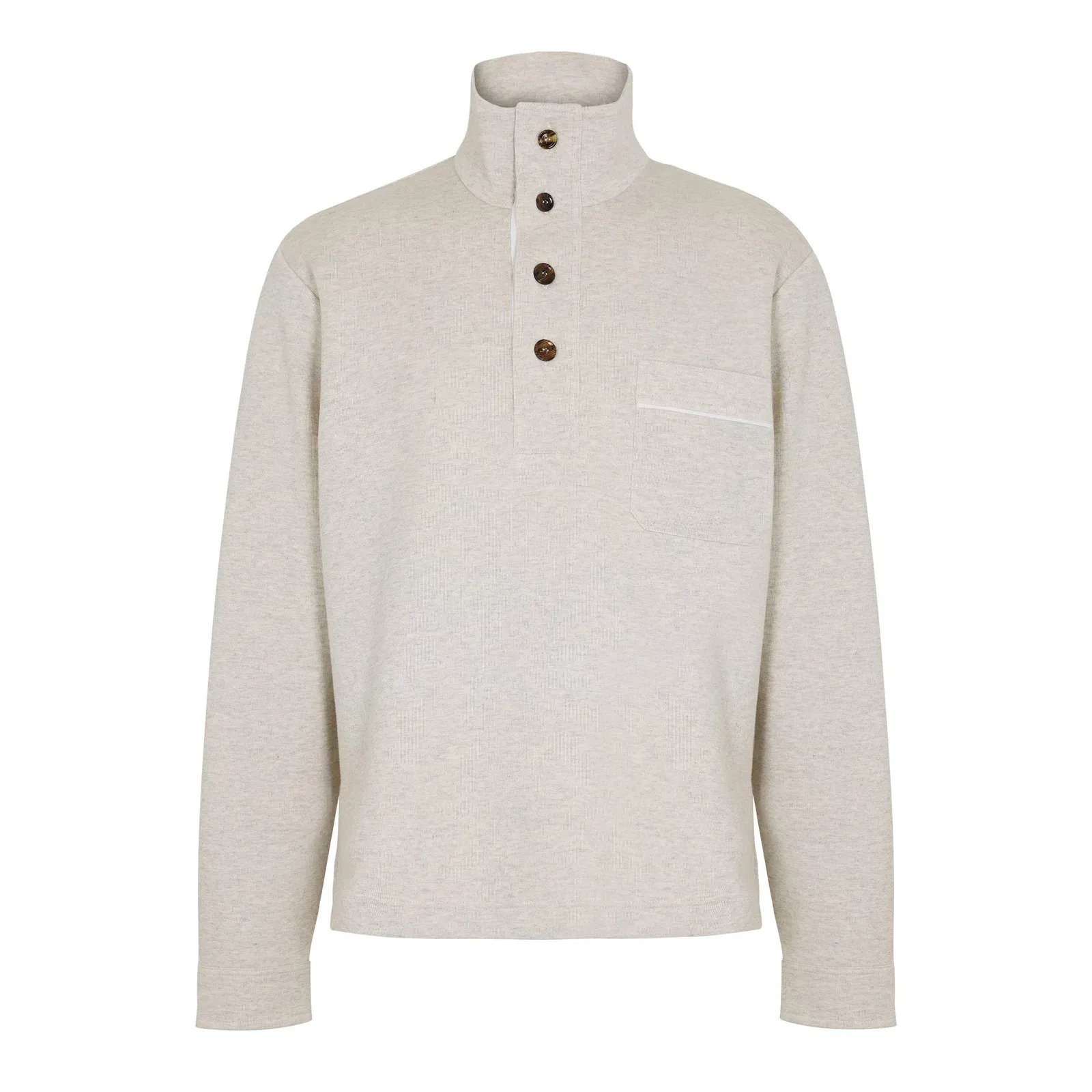 Half Button Pullover