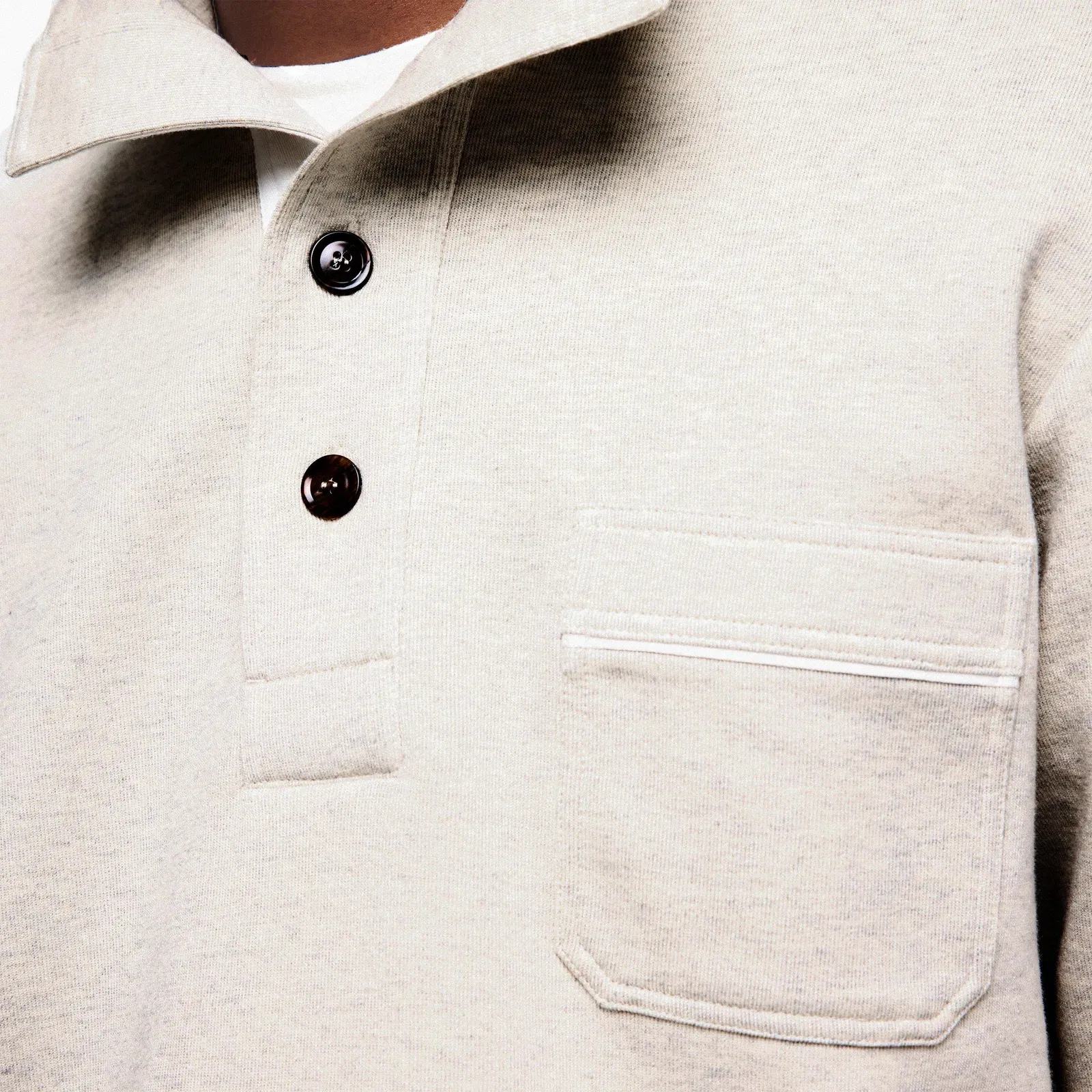 Half Button Pullover