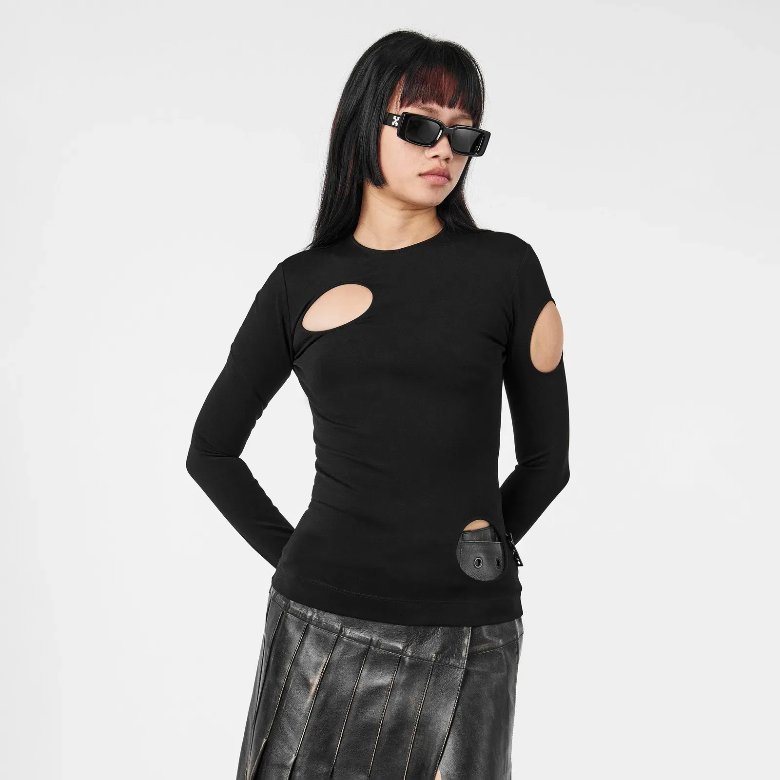 Stretch Knitted Top
