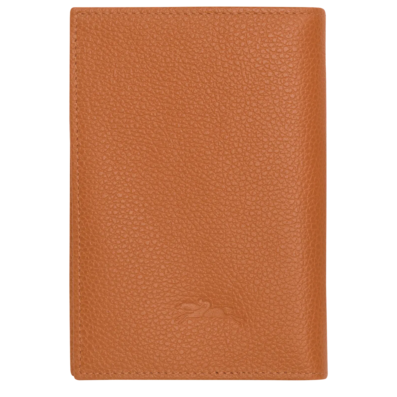 Longchamp Le Foulonné Passport cover Amber