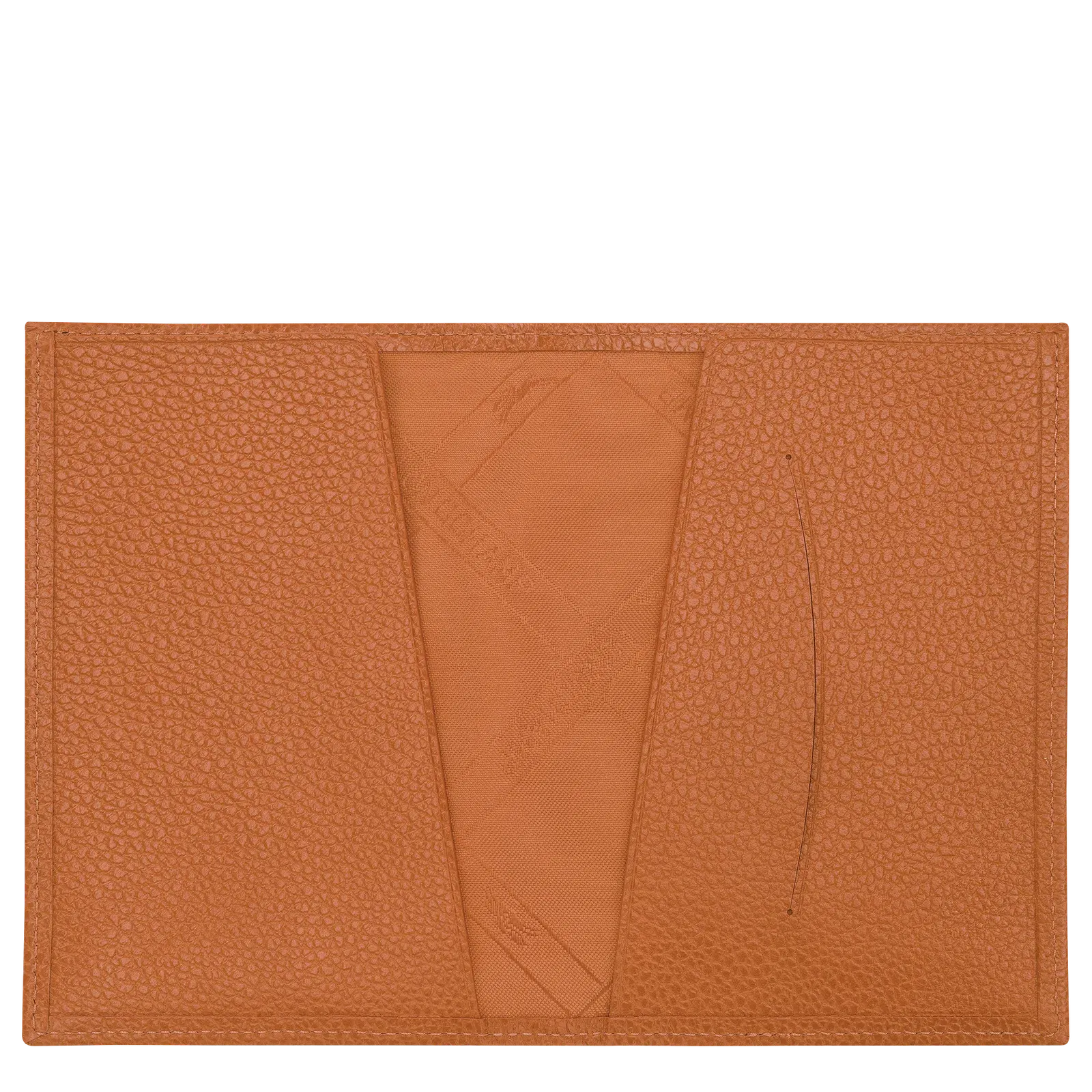 Longchamp Le Foulonné Passport cover Amber