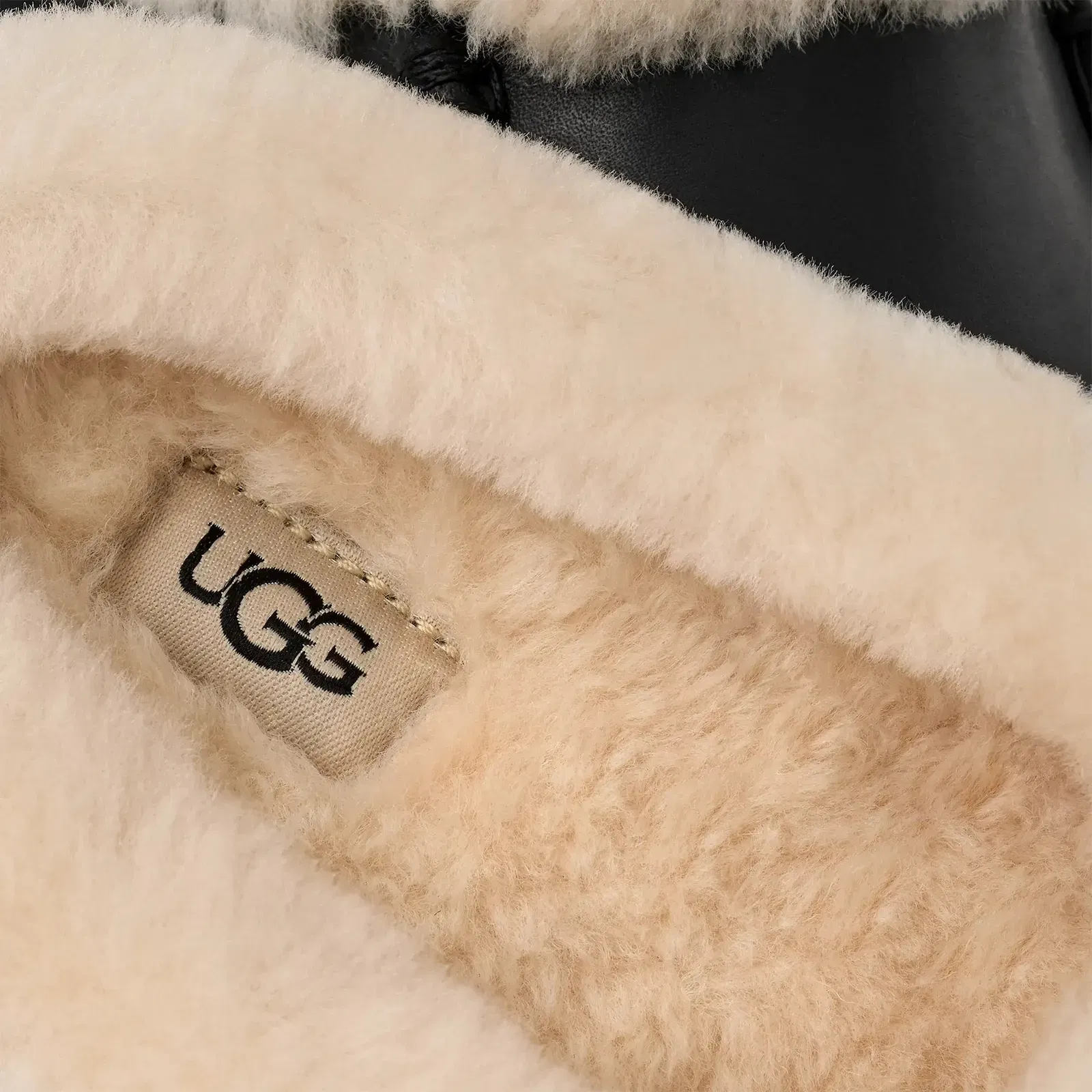 Ugg Ansley Mule Leather Black