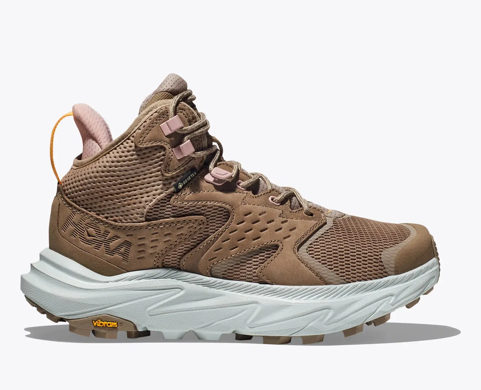 Hoka Women'S Anacapa 2 Mid Gtx Dune Ice Flow