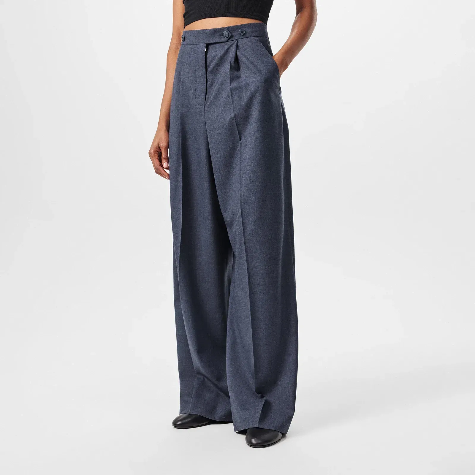 Pleated Trousers