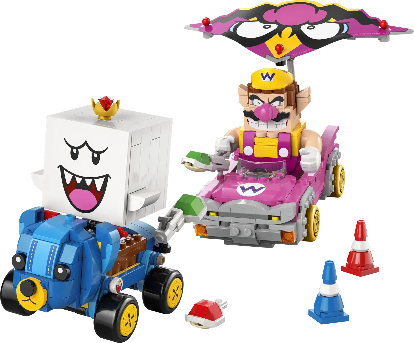 Lego Mario Kart Wario King Boo