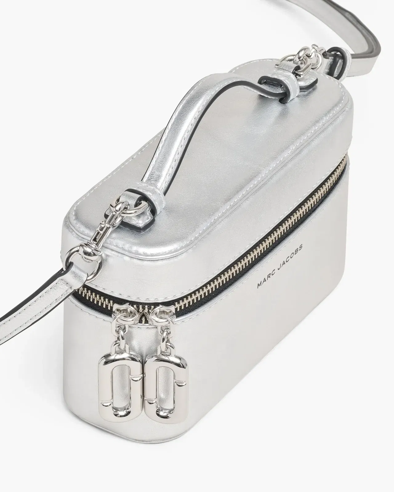 Scene Vanity Bag In Metallic
