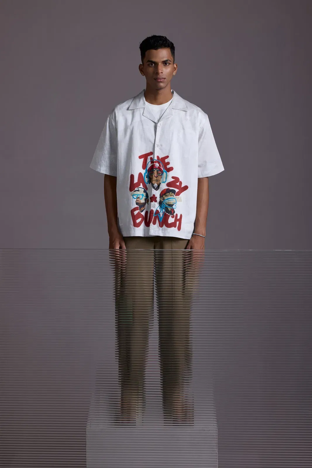 LAZY BUNCH PRINTED SHIRT