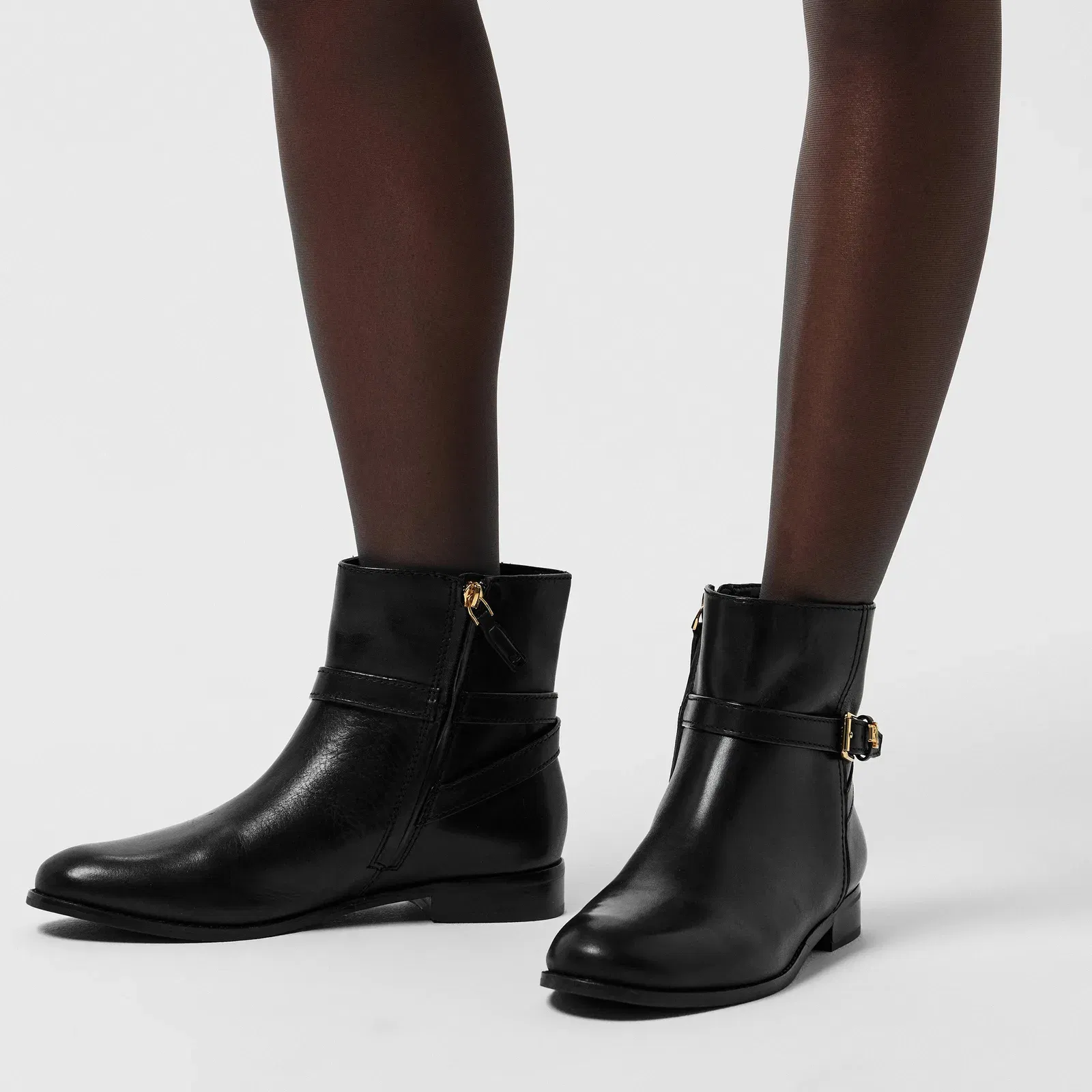 Brook Flat Ankle Boot