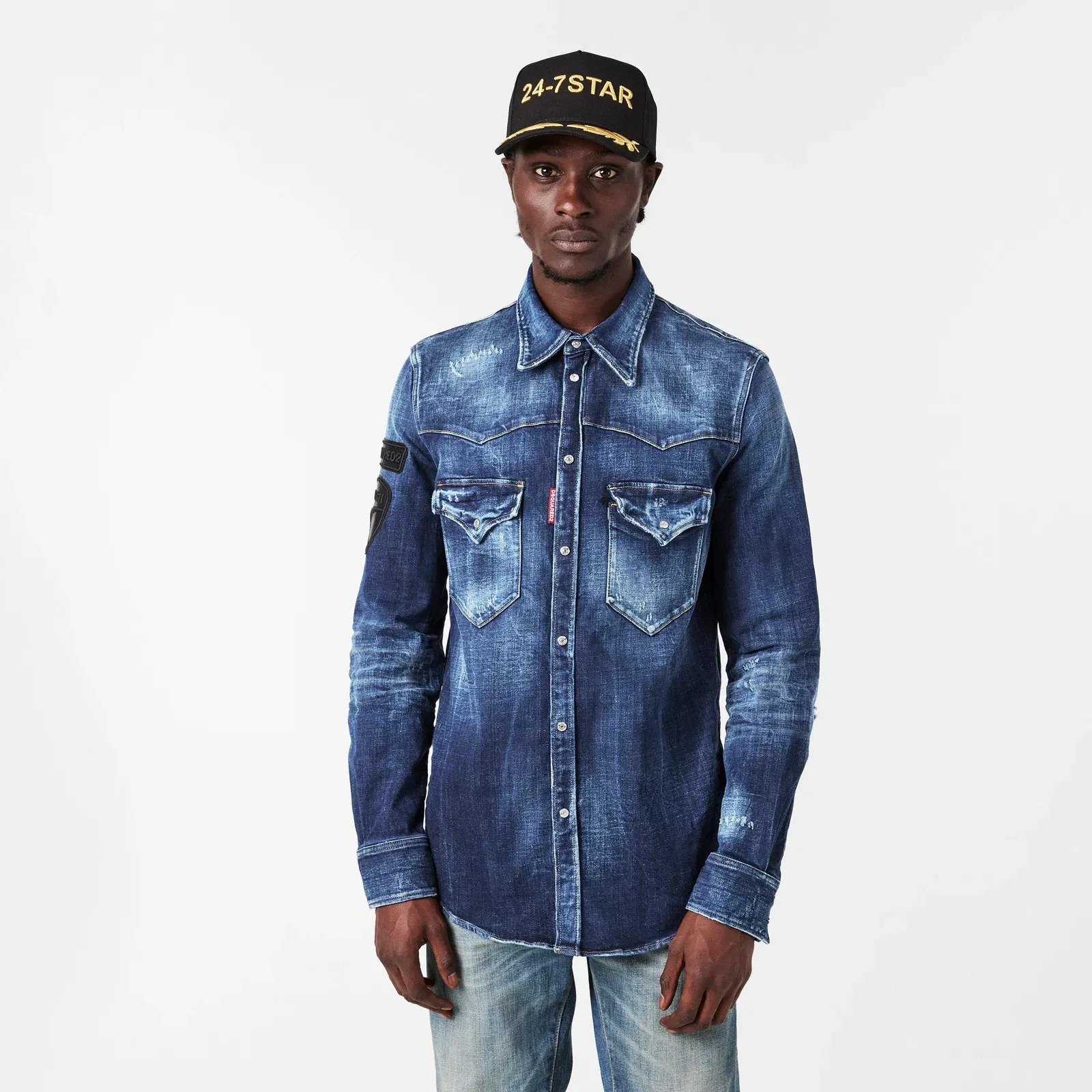 Long Sleeve Denim Shirt