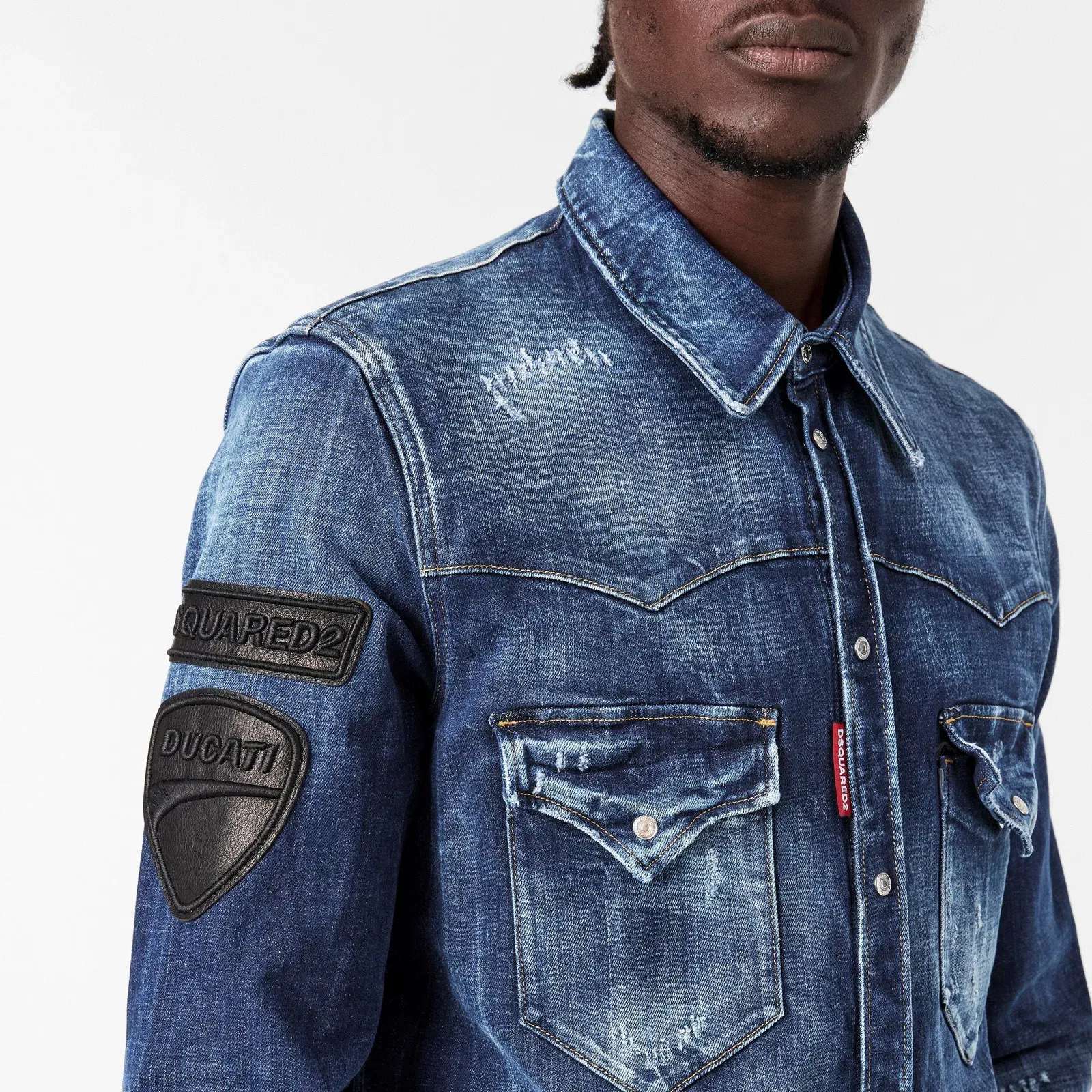 Long Sleeve Denim Shirt