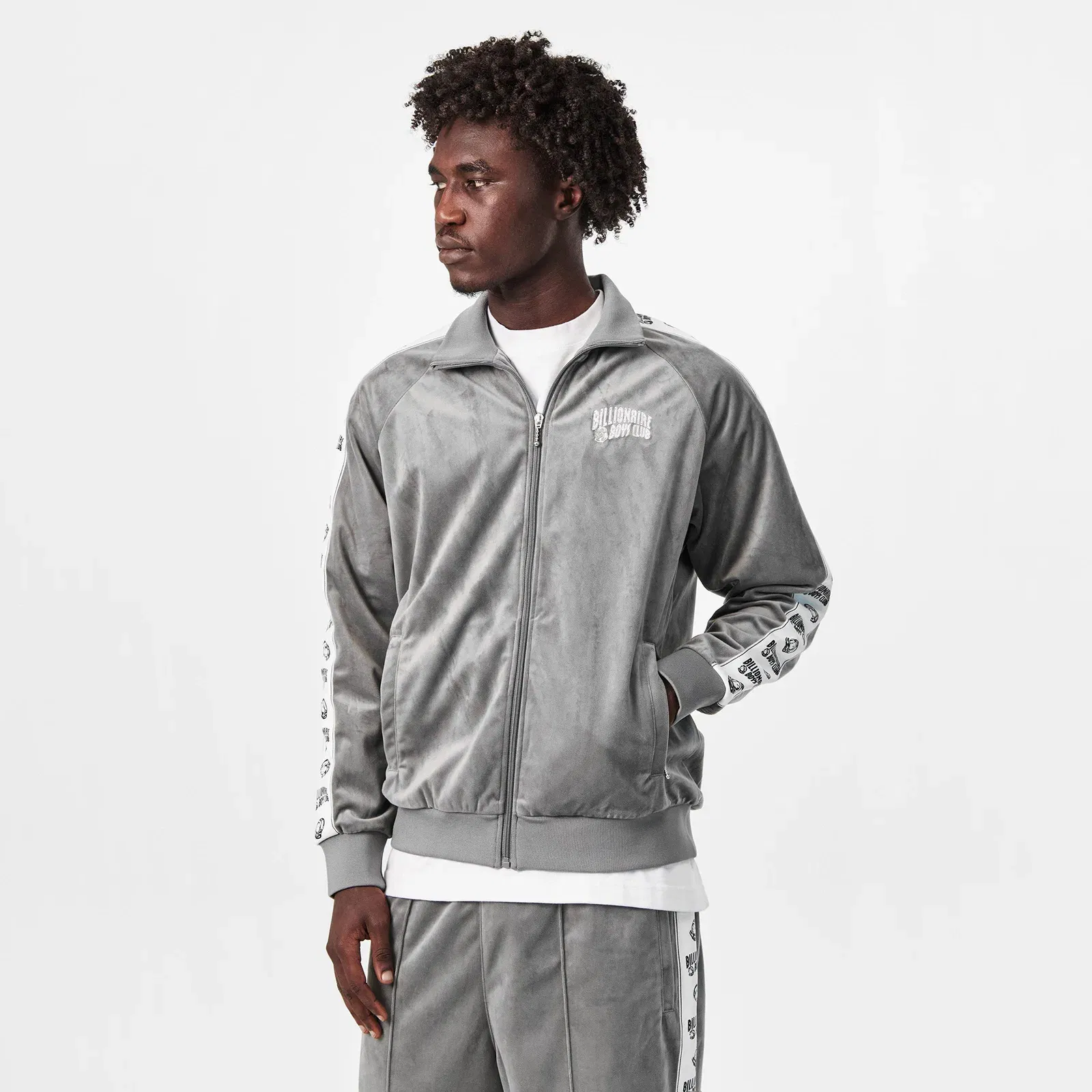 Small Arch Zip-Through Tracksuit Top