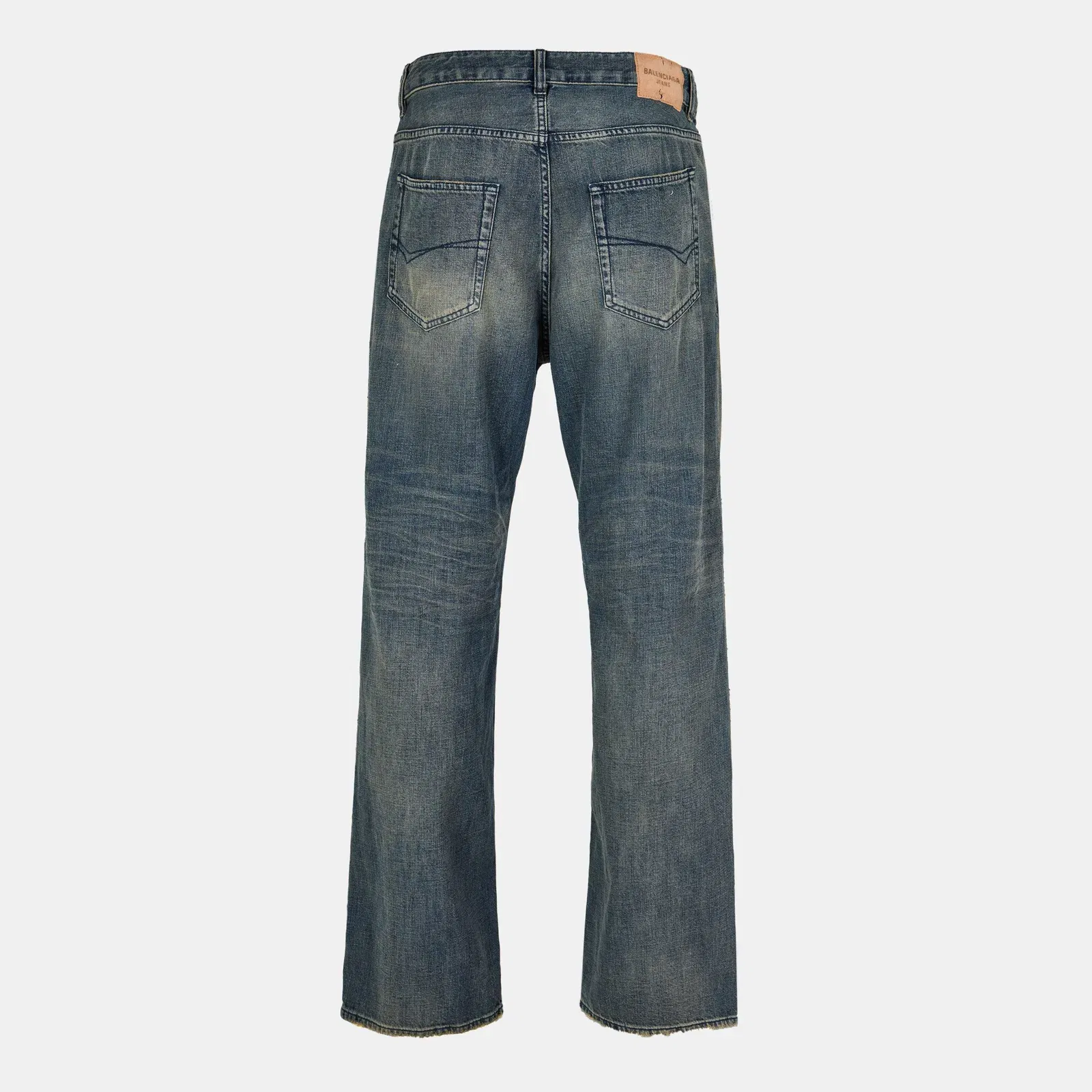 Relaxed Wide Leg Trousers
