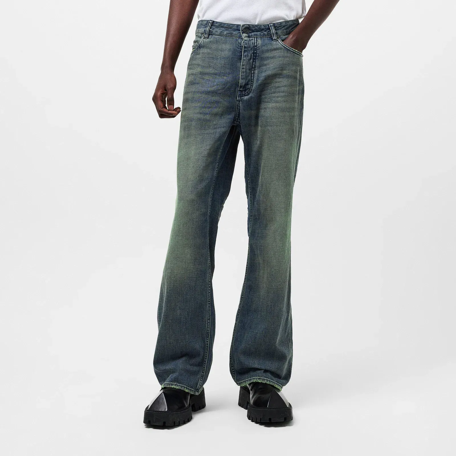 Relaxed Wide Leg Trousers