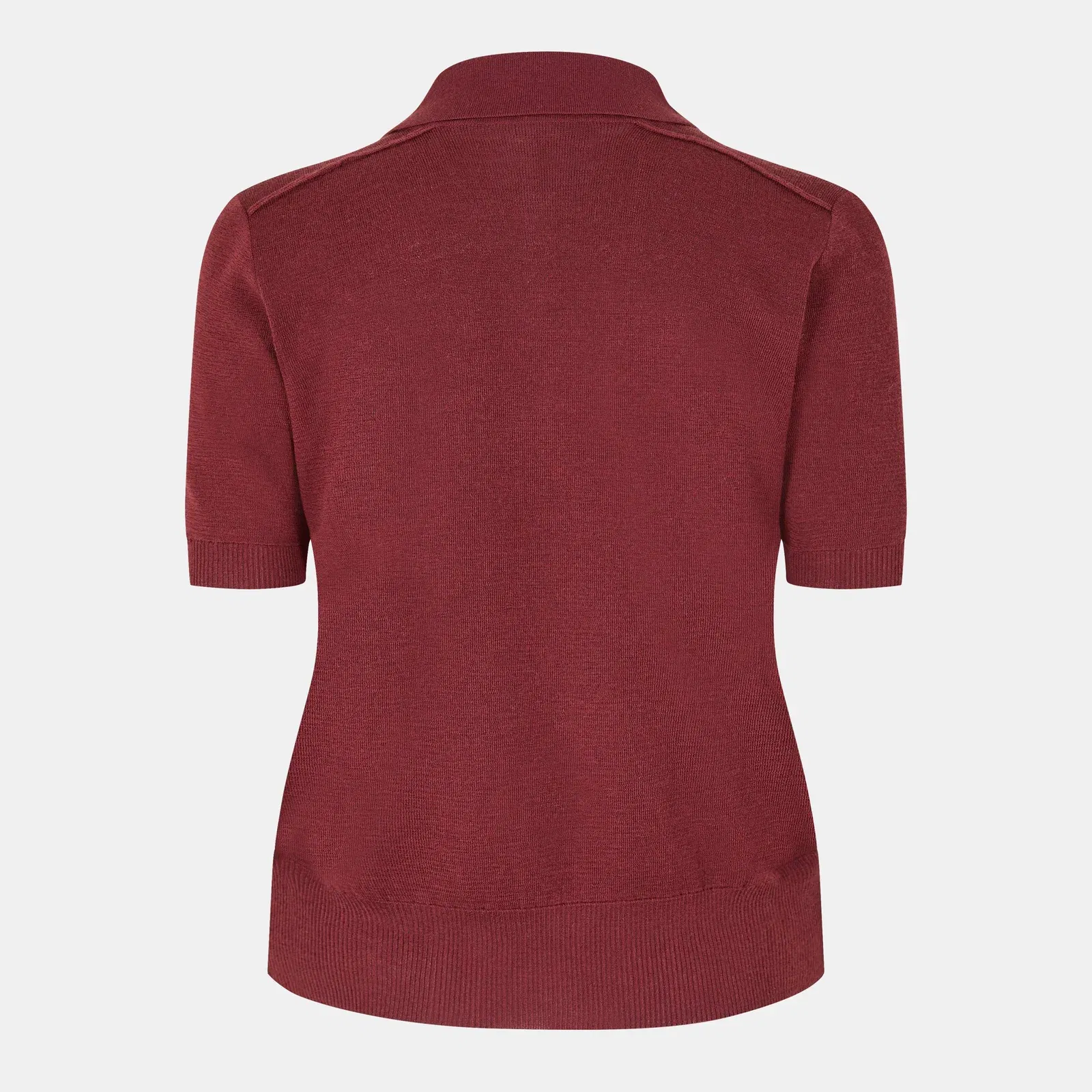 Check Short Sleeve Polo Shirt