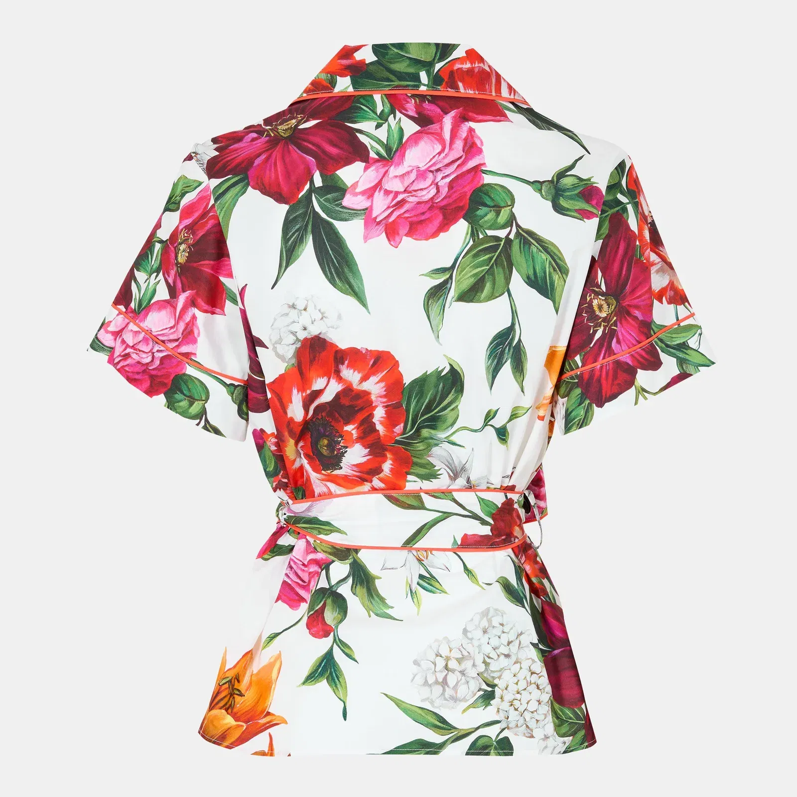 Patterned Short Sleeve Shirt