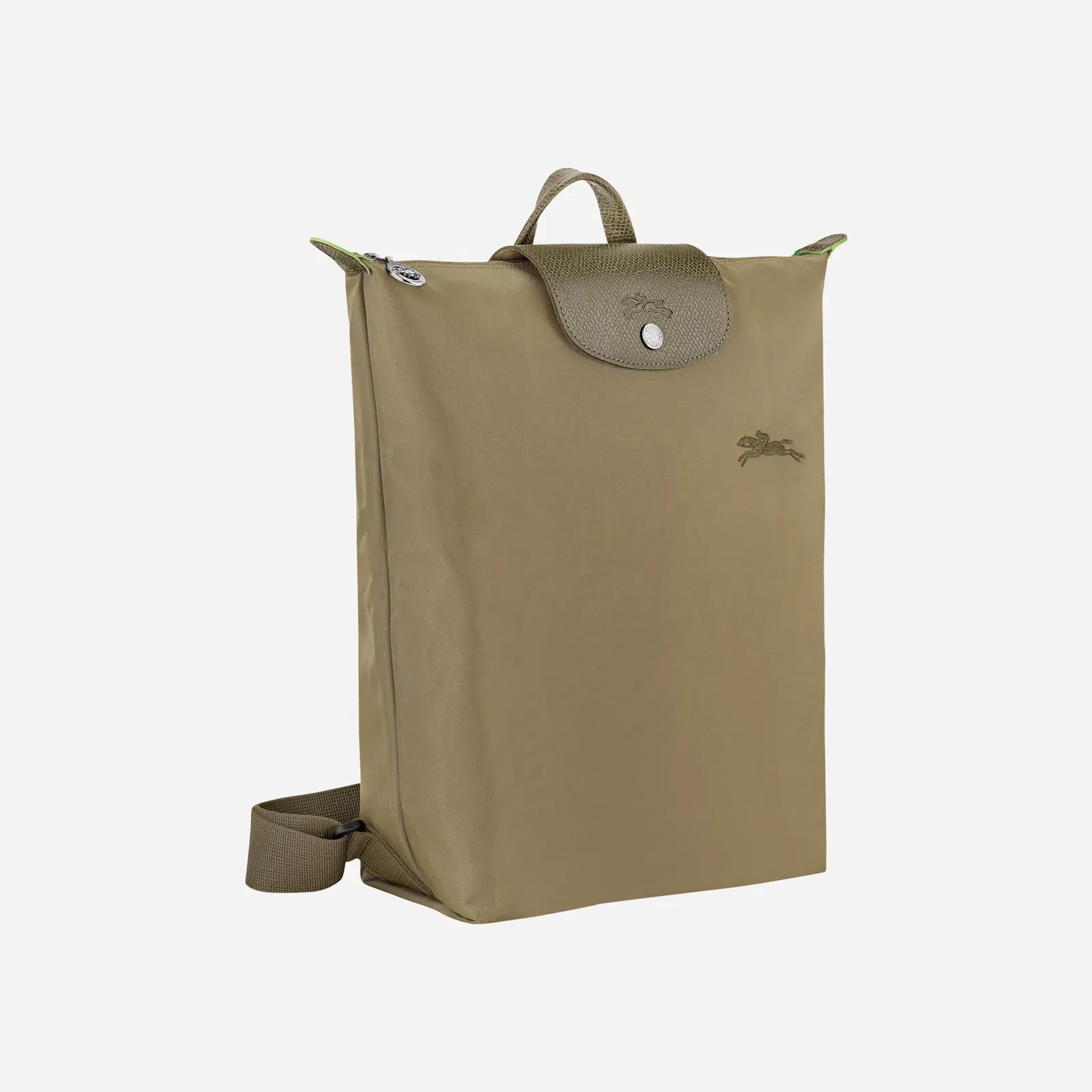 Longchamp Le Pliage Green M Backpack Artichoke