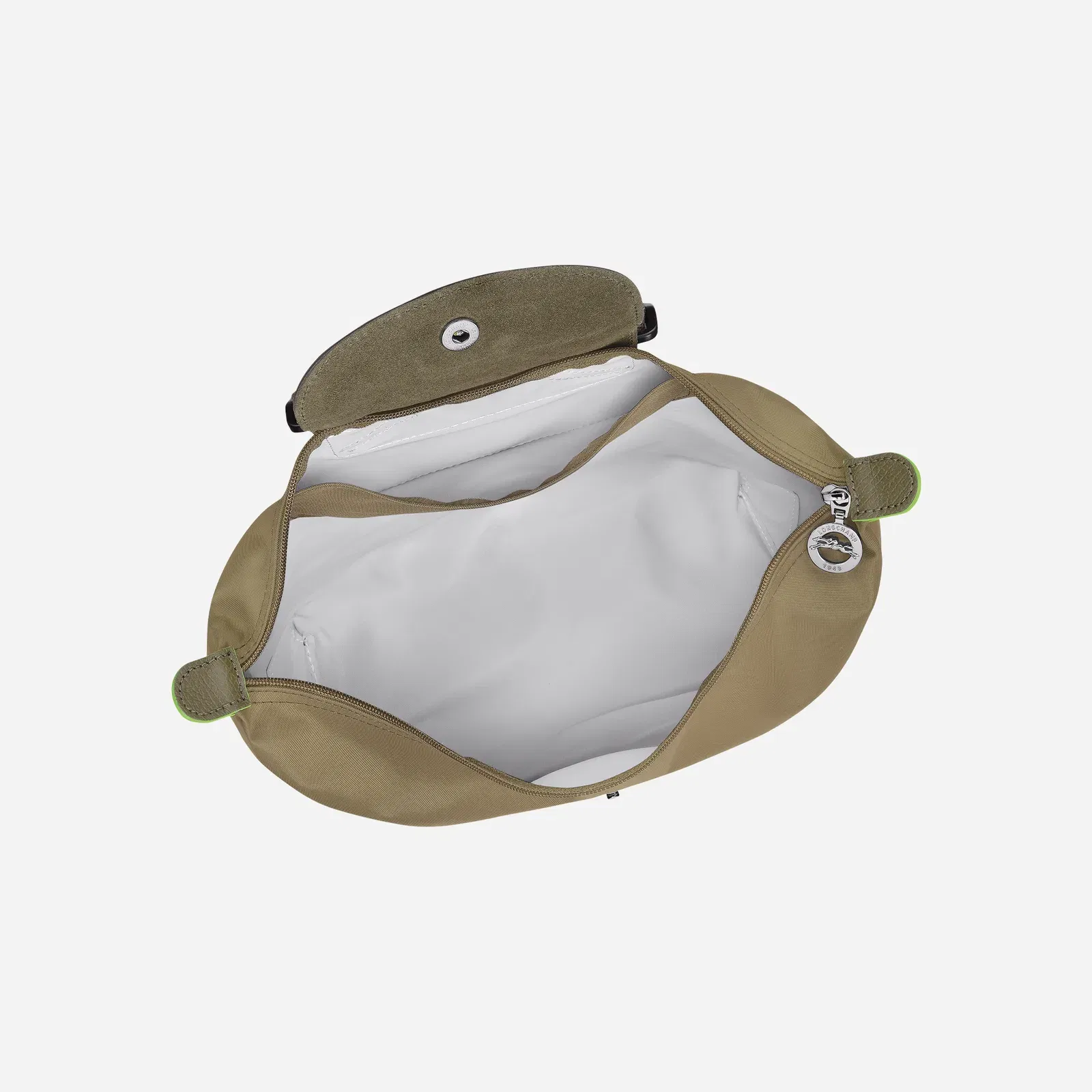Longchamp Le Pliage Green M Backpack Artichoke