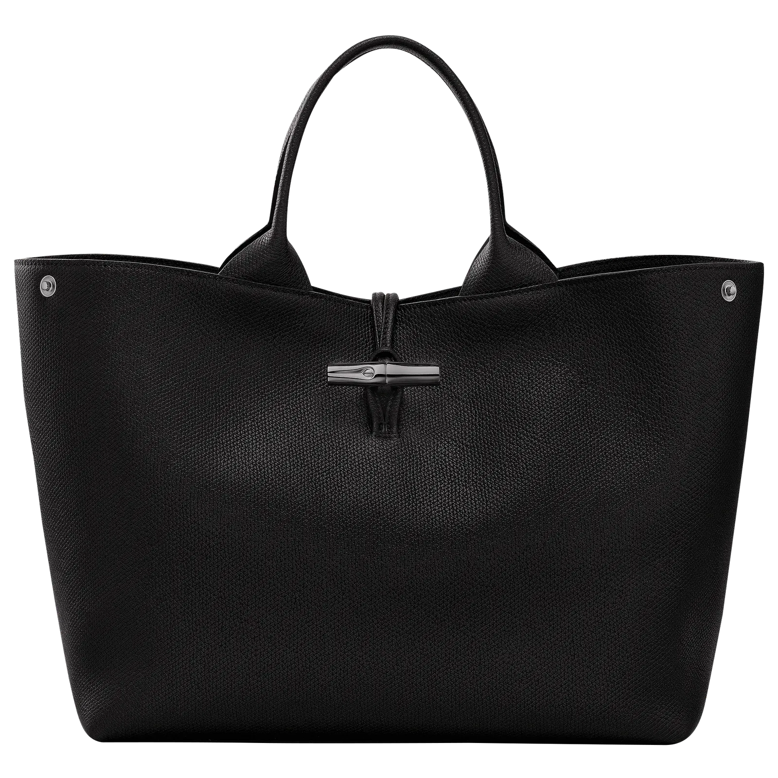 Longchamp Le Roseau L Handbag Black