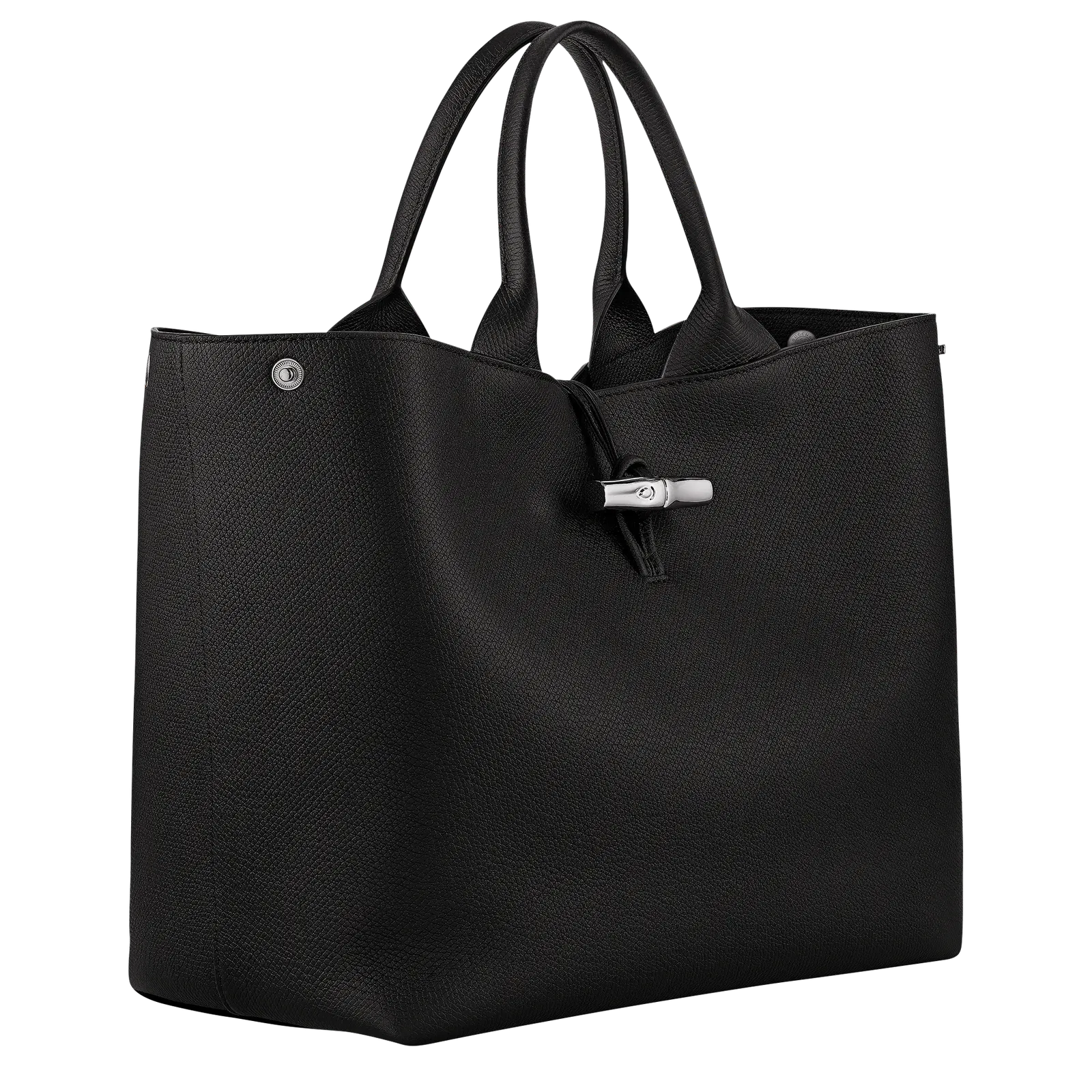 Longchamp Le Roseau L Handbag Black