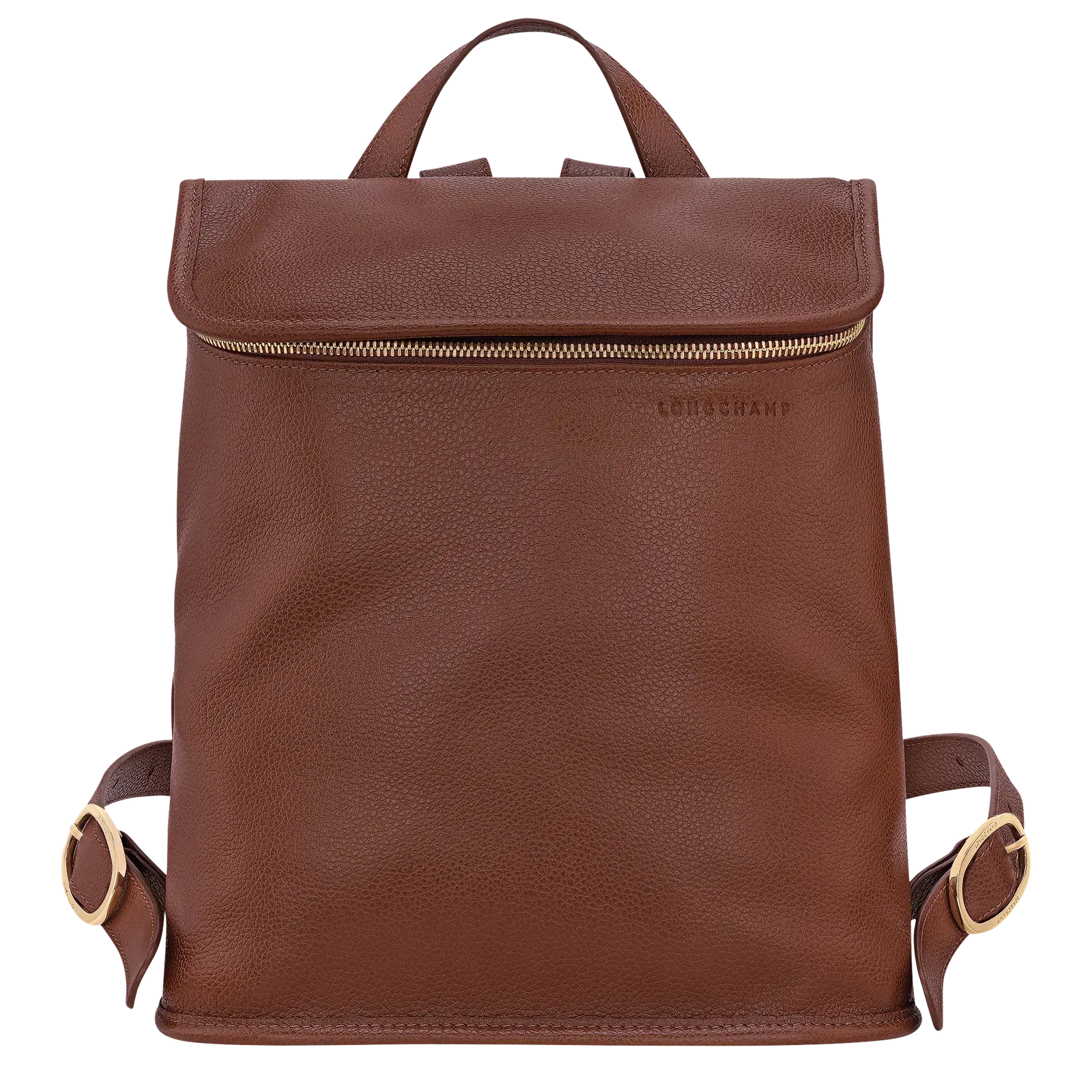 Longchamp Le Foulonné M Backpack Coffee