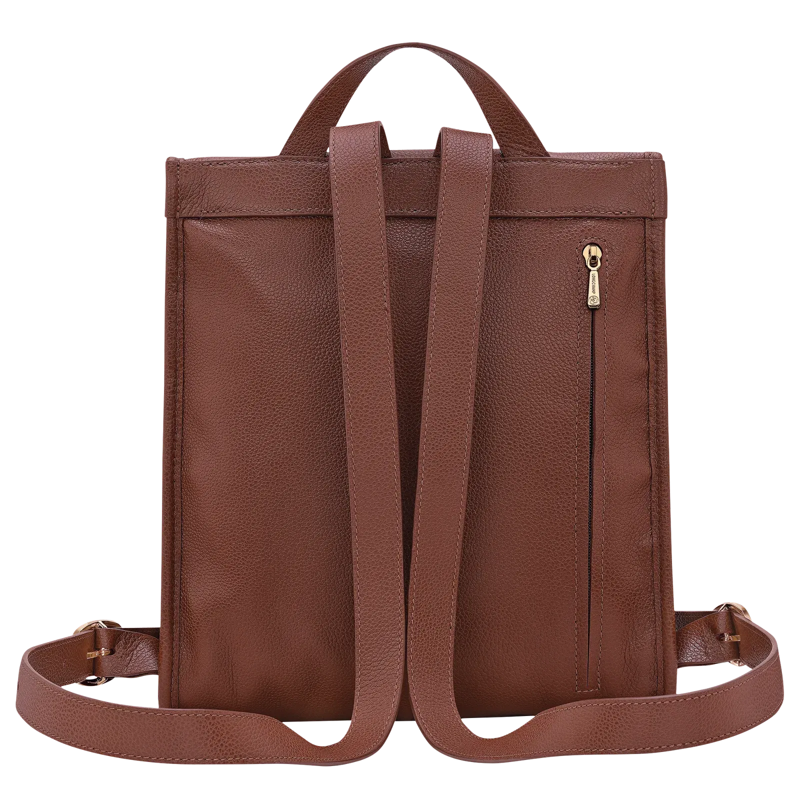 Longchamp Le Foulonné M Backpack Coffee