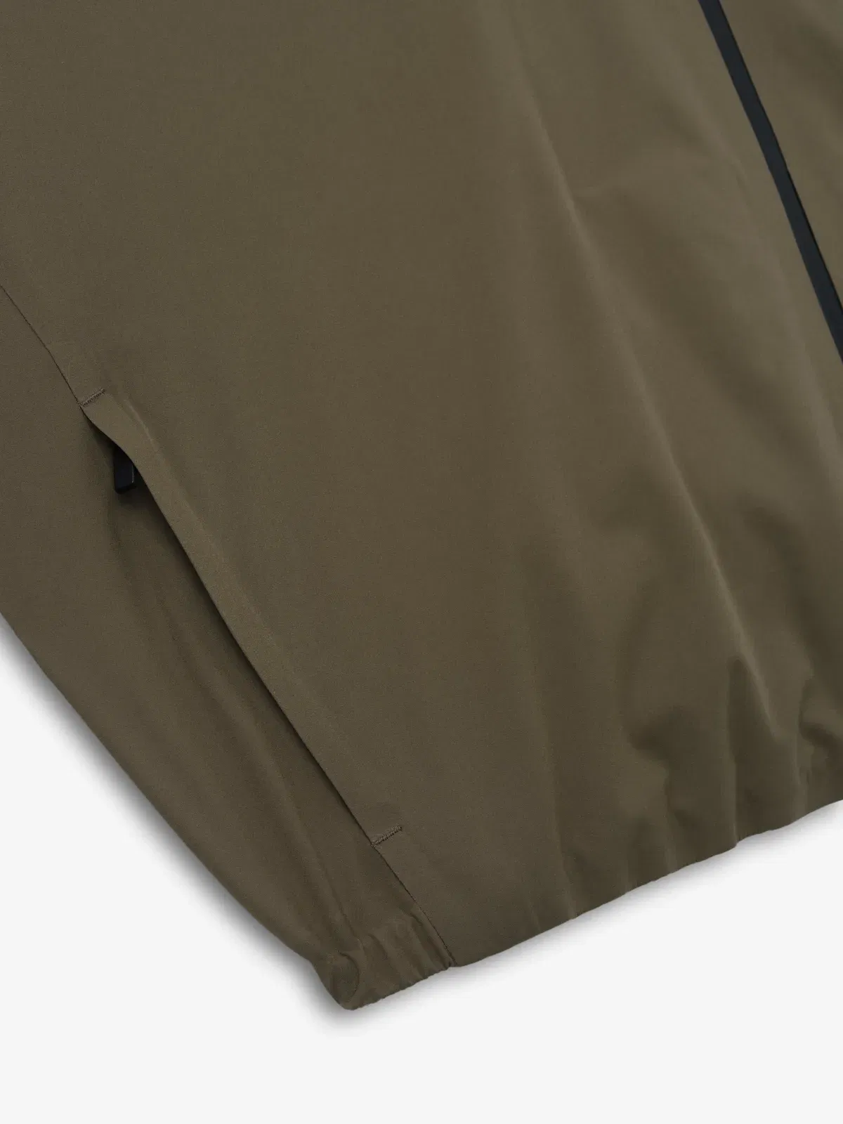 Essentials Bonded Nylon Tech Track Jacket Forest