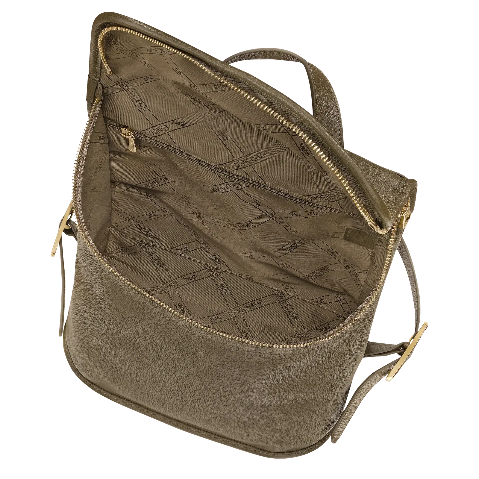 Longchamp Le Foulonné M Backpack Caper