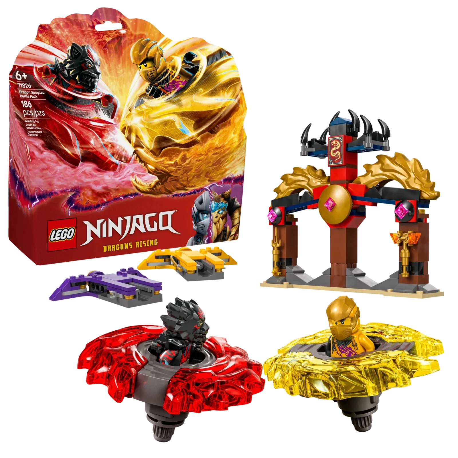 Lego Dragon Spinjitzu Battle Pack