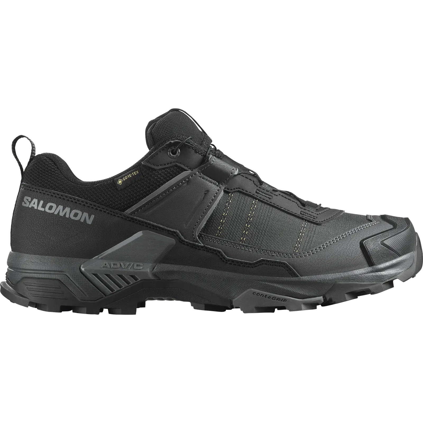Salomon X Ultra 5 Wide Gore-Tex Hiking & Backpacking Shoes Black