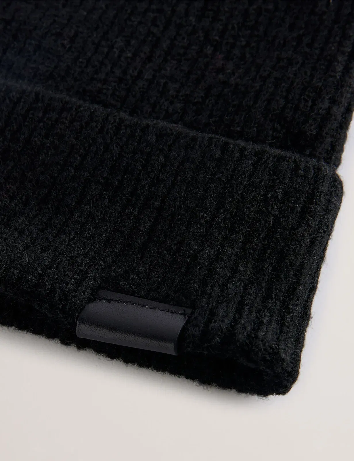 Ted Baker Alliiie Ribbed Knit Turnup Beanie Hat