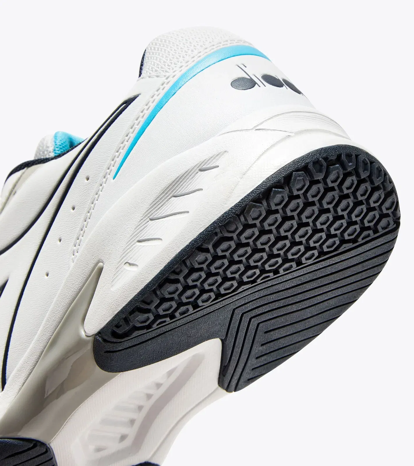 Diadora Volee 6 White/Blue Corsair