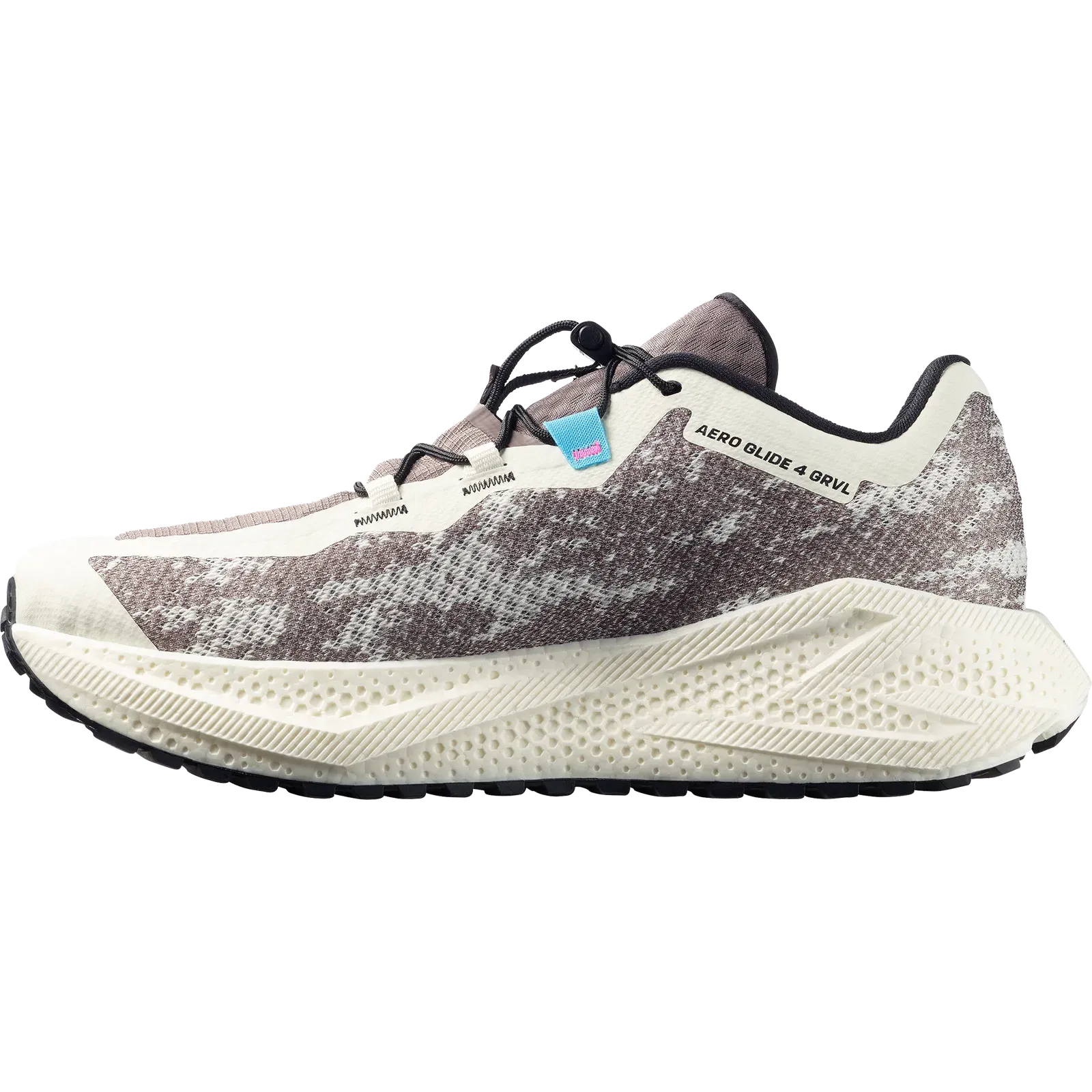 Salomon Aero Glide 4 Grvl Gravel Running Shoes Vanilla Ice