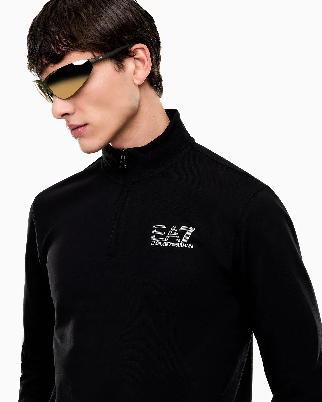 EA7 Visibility pure cotton tracksuit