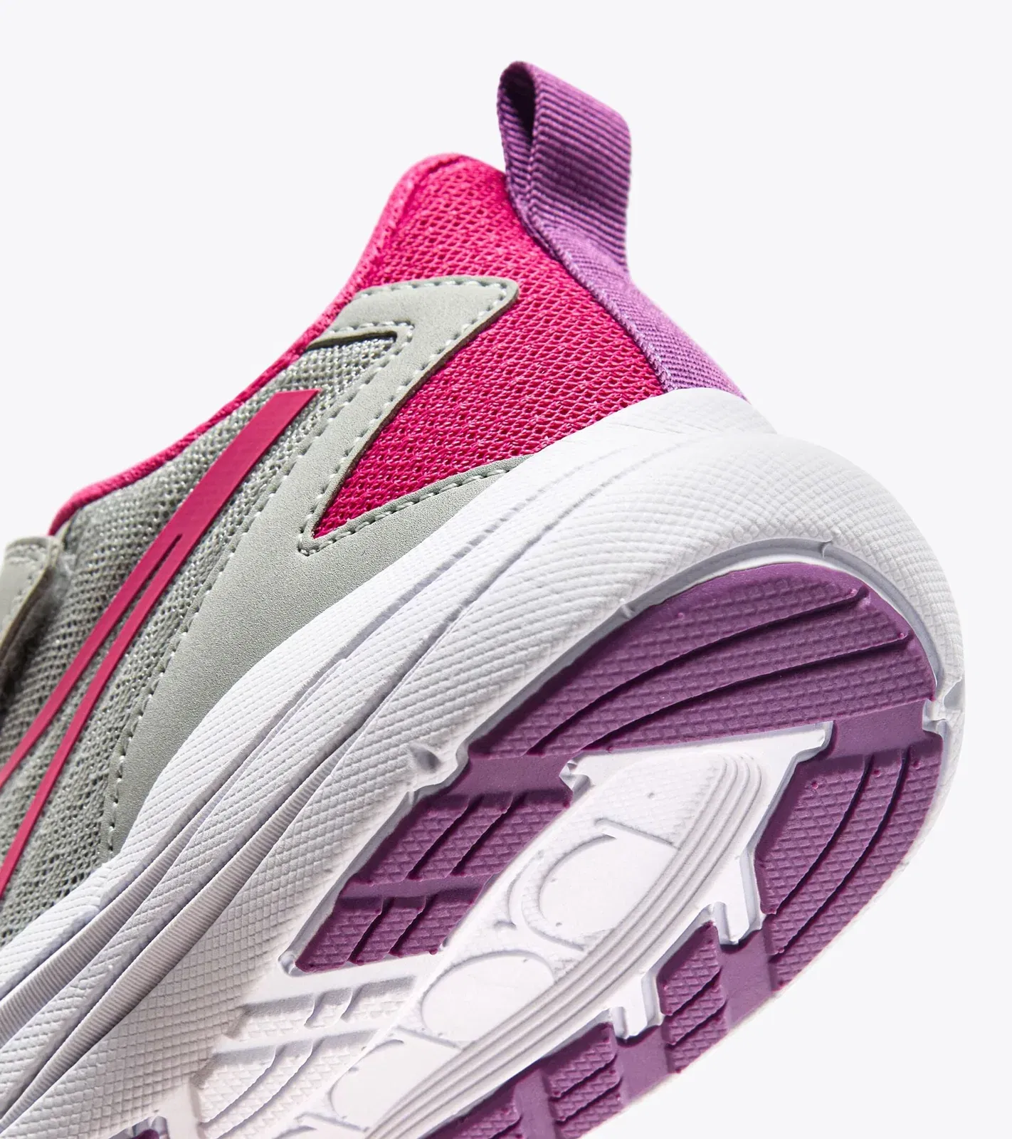Diadora Snipe 2 Jr Silver Dd/Pink Shocking