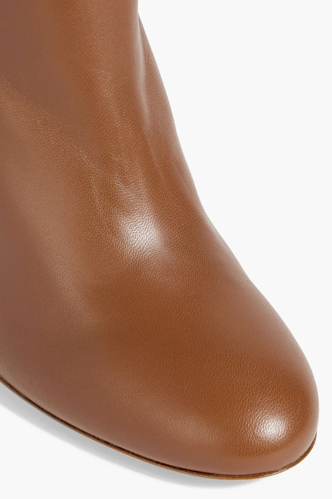 Stuart Weitzman Leather And Suede Ankle Boots Brown Women's