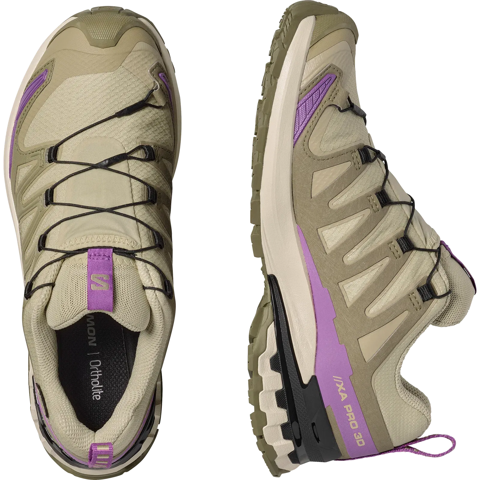 Salomon Xa Pro 3D V9 Gore-Tex Trail Running Shoes Womens Bog