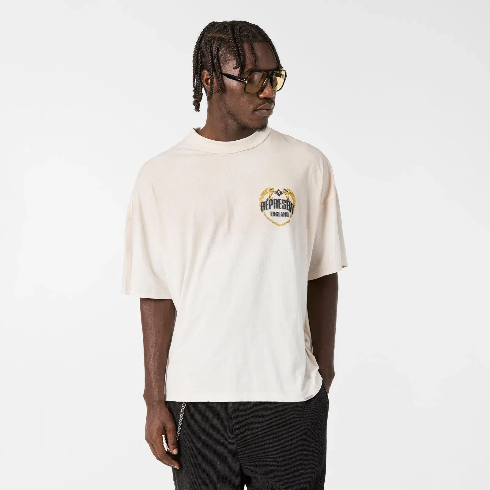 Angel Border Oversized T-Shirt